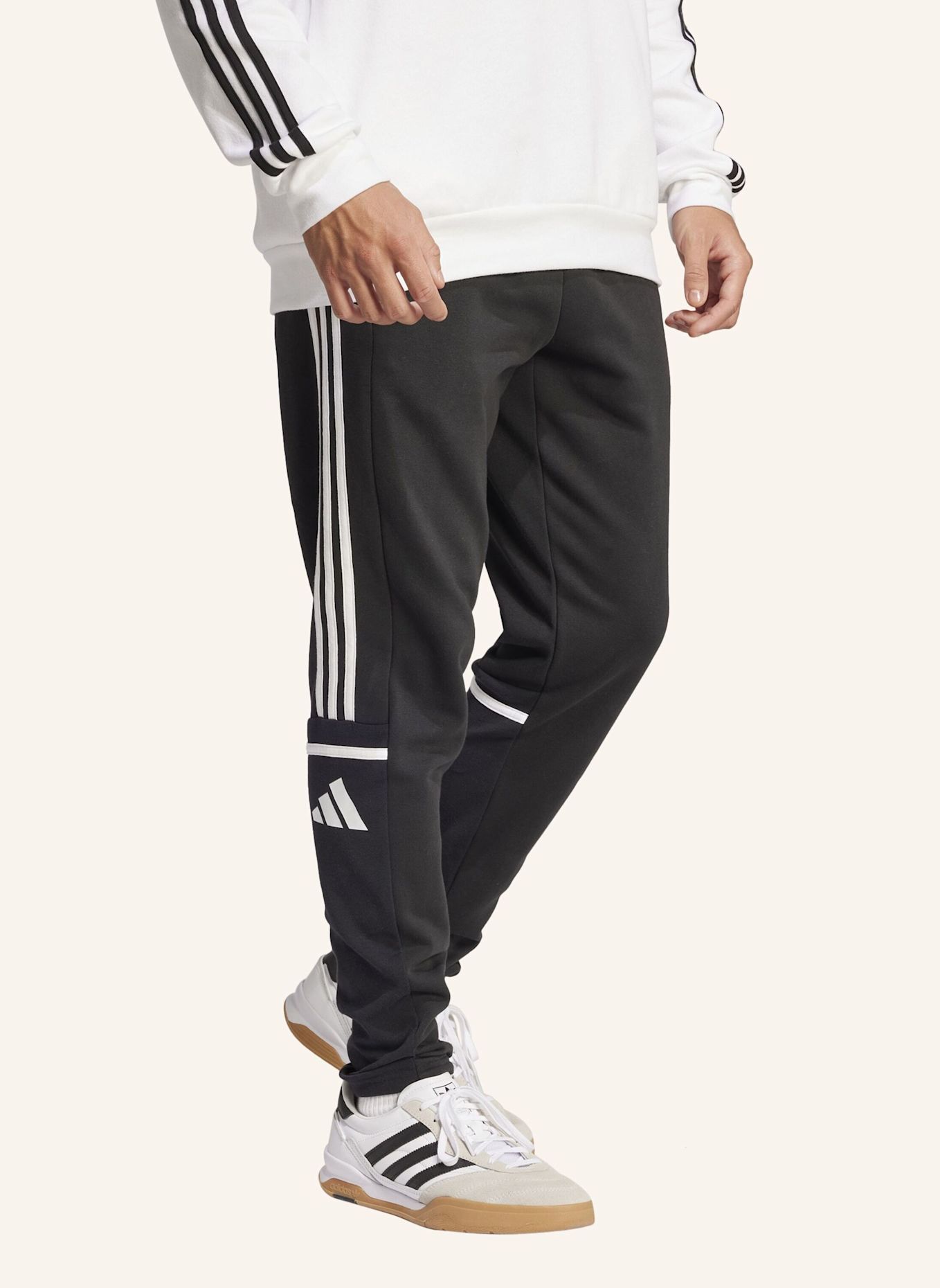 adidas SQUADRA 25 JOGGINGHOSE: SCHWARZ / WEISS