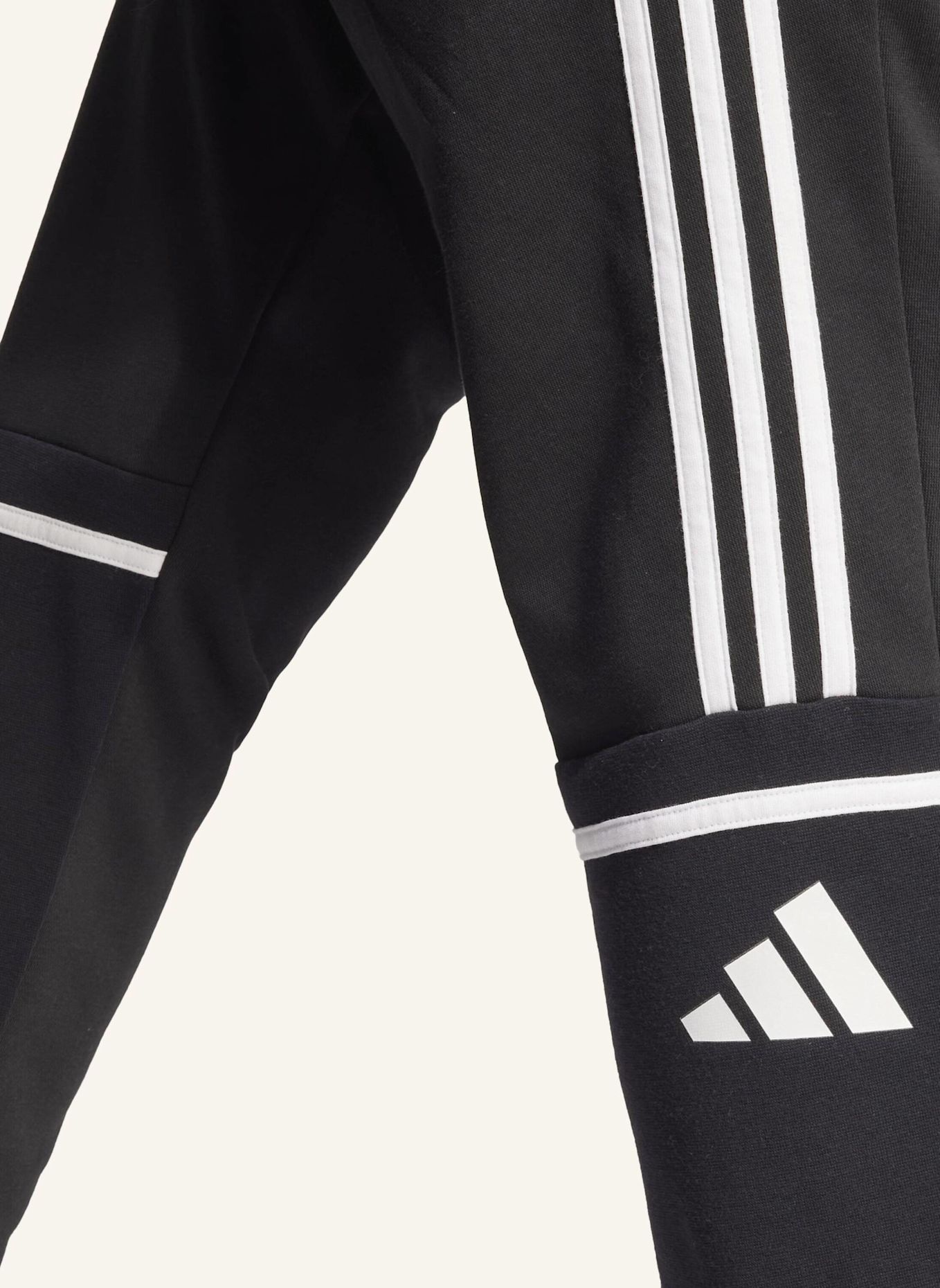 adidas SQUADRA 25 JOGGINGHOSE: SCHWARZ / WEISS