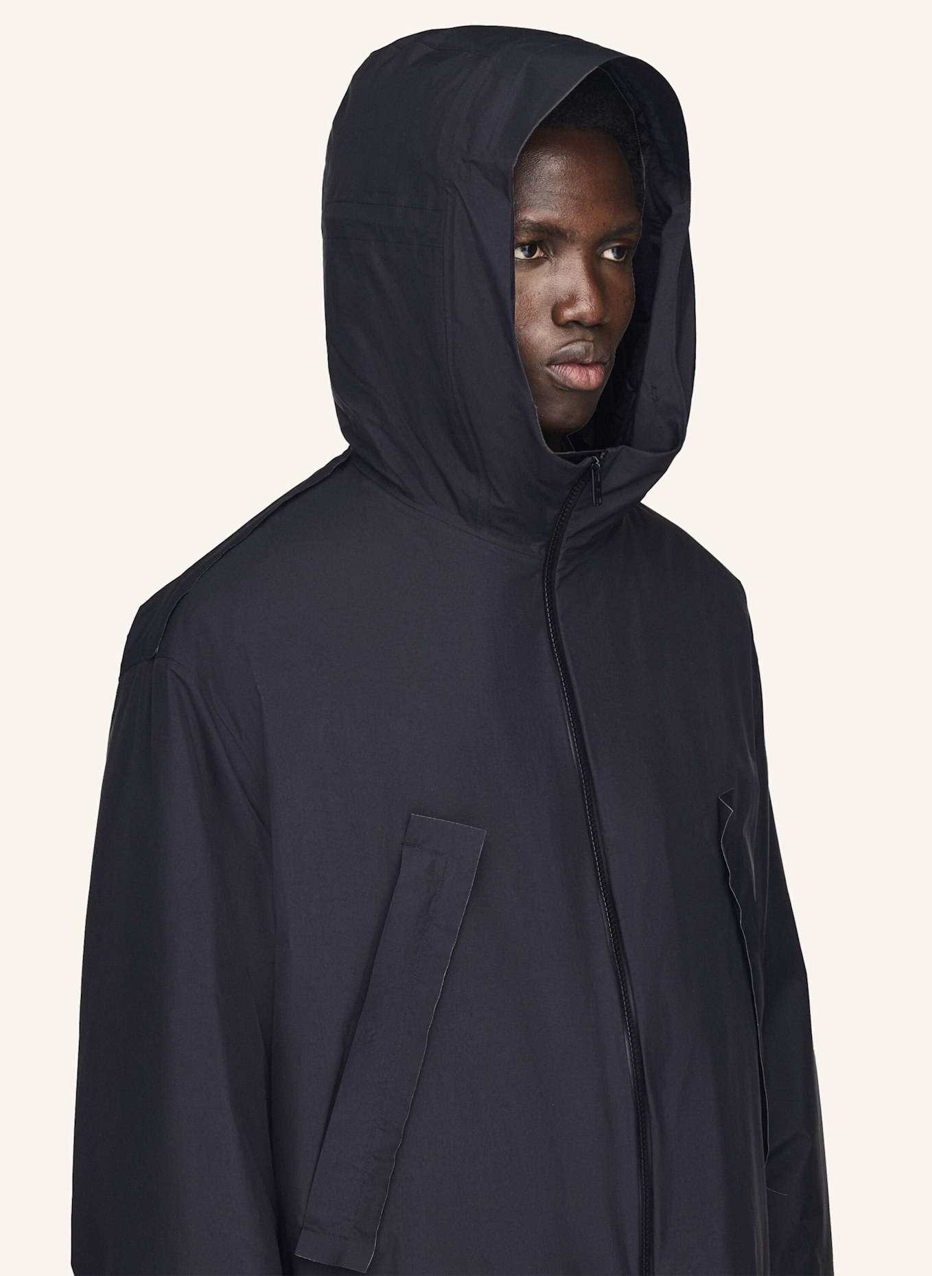 Y-3 DIE Y-3 GORE-TEX GEFÜTTERTER PARKA: SCHWARZ