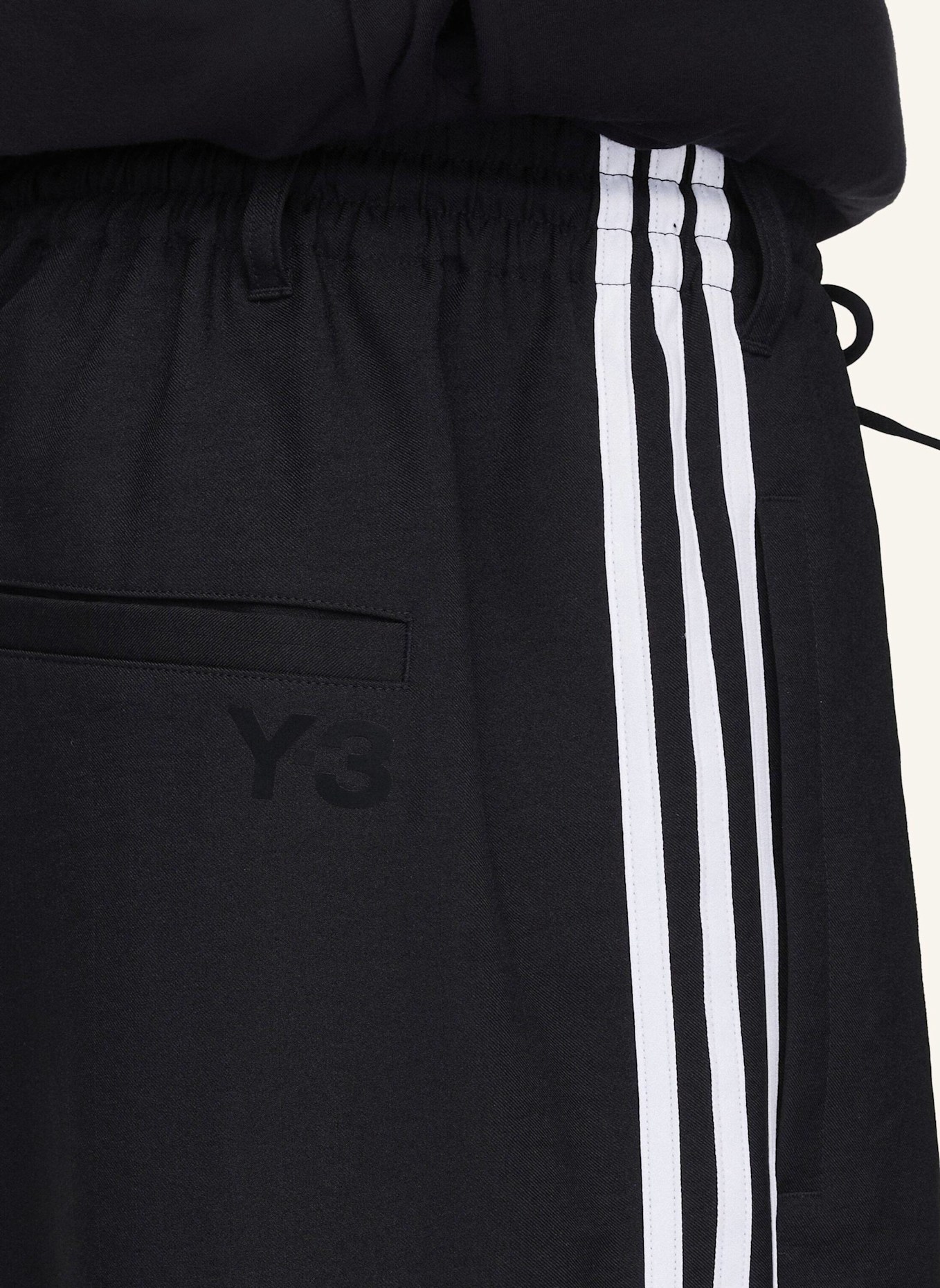 Y-3 Y-3 SPORT UNIFORM HOSE 3-STREIFEN: SCHWARZ