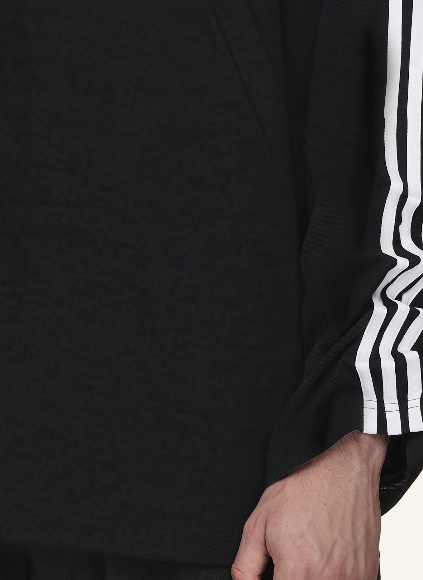 Y-3 Y-3 KAPUZENJACKE 3-STREIFEN: SCHWARZ