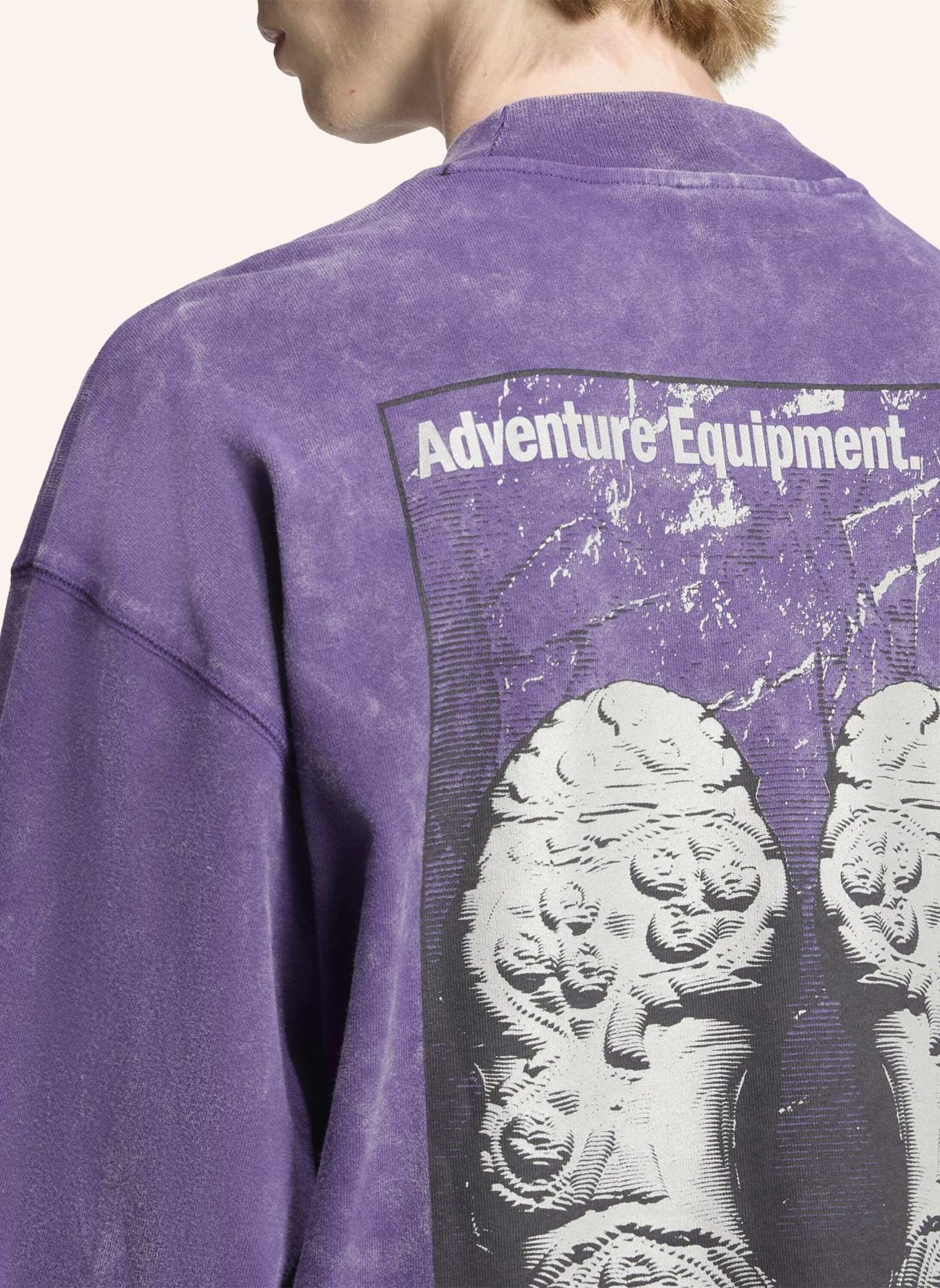 adidas Originals Sweatshirt EQUIPMENT GRAPHIC: LILA