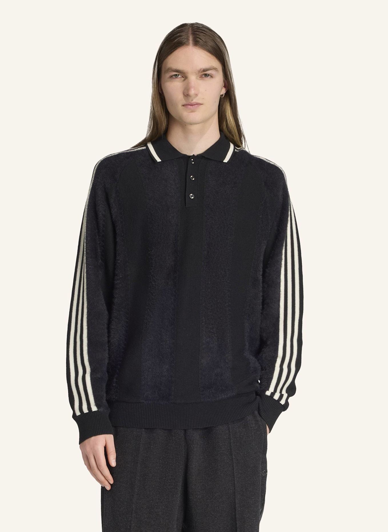 adidas Originals Pullover PREMIUM KNITTED JERSEY: SCHWARZ
