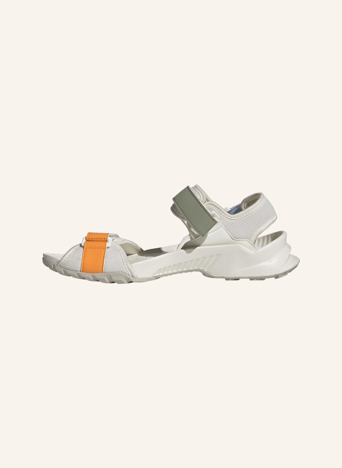 adidas TERREX TERREX HYDROTERRA SANDALE: WEISS/ BEIGE