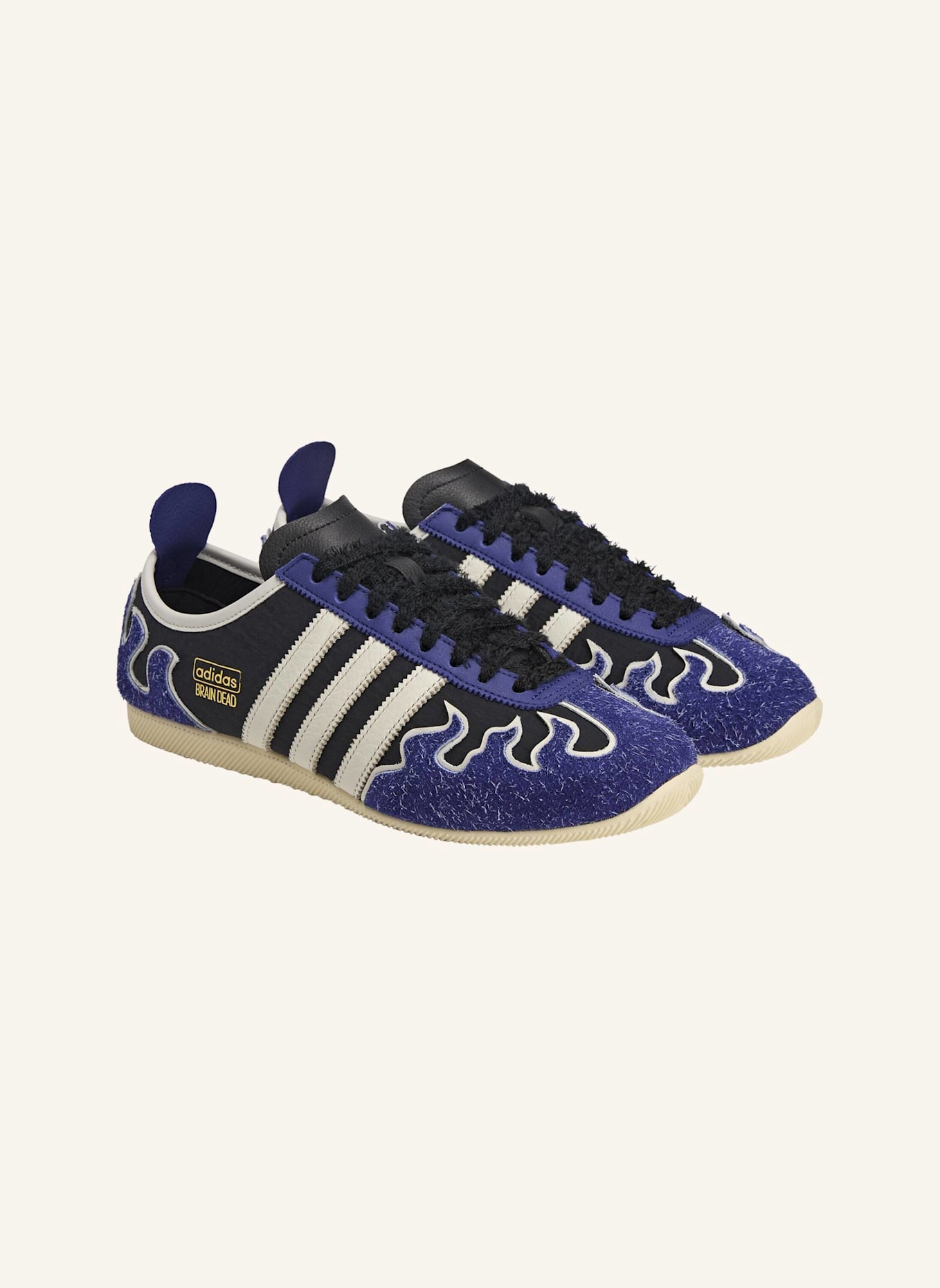 adidas Originals JAPAN LO BRAIN DEAD SCHUHE: SCHWARZ/ WEISS/ CREME
