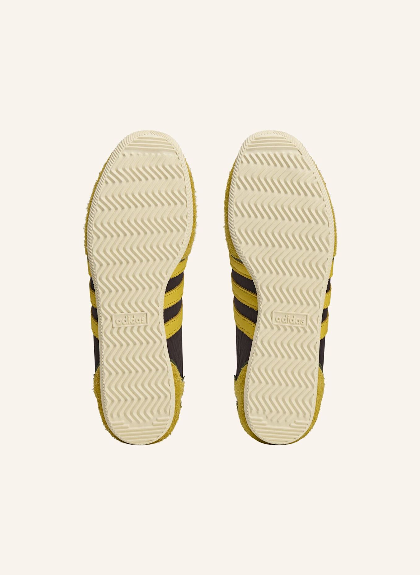 adidas Originals JAPAN LO BRAIN DEAD SCHUHE: BRAUN/ GELB/ WEISS