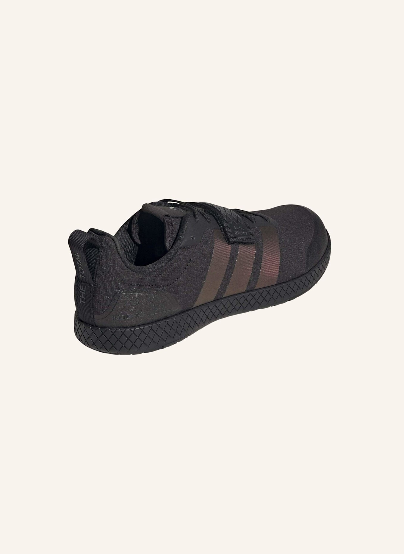 adidas DIE TOTAL WEIGHTLIFTING SCHUHE: SCHWARZ/ GRAU