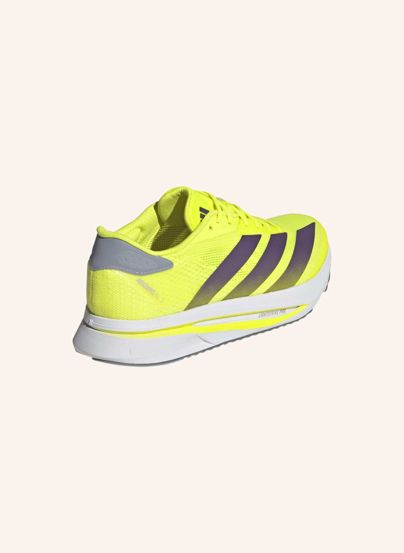 adidas ADIZERO SL 2 SCHUH: GELB/ LILA/ HELLLILA