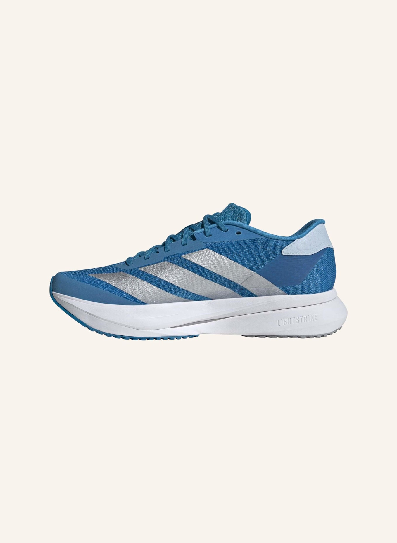 adidas ADIZERO SL 2 SCHUH: BLAU/ SILBER