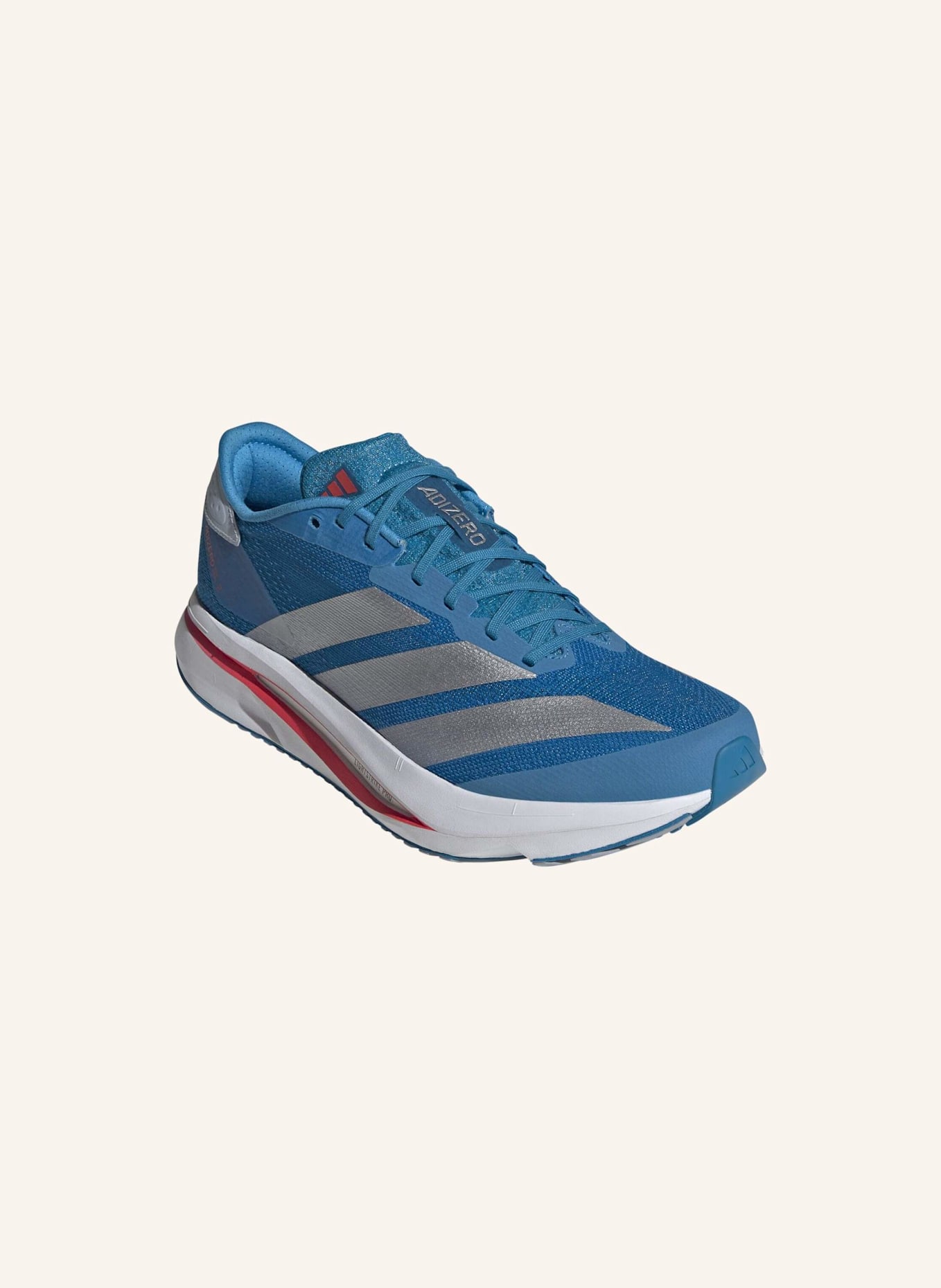 adidas ADIZERO SL 2 SCHUH: BLAU/ SILBER