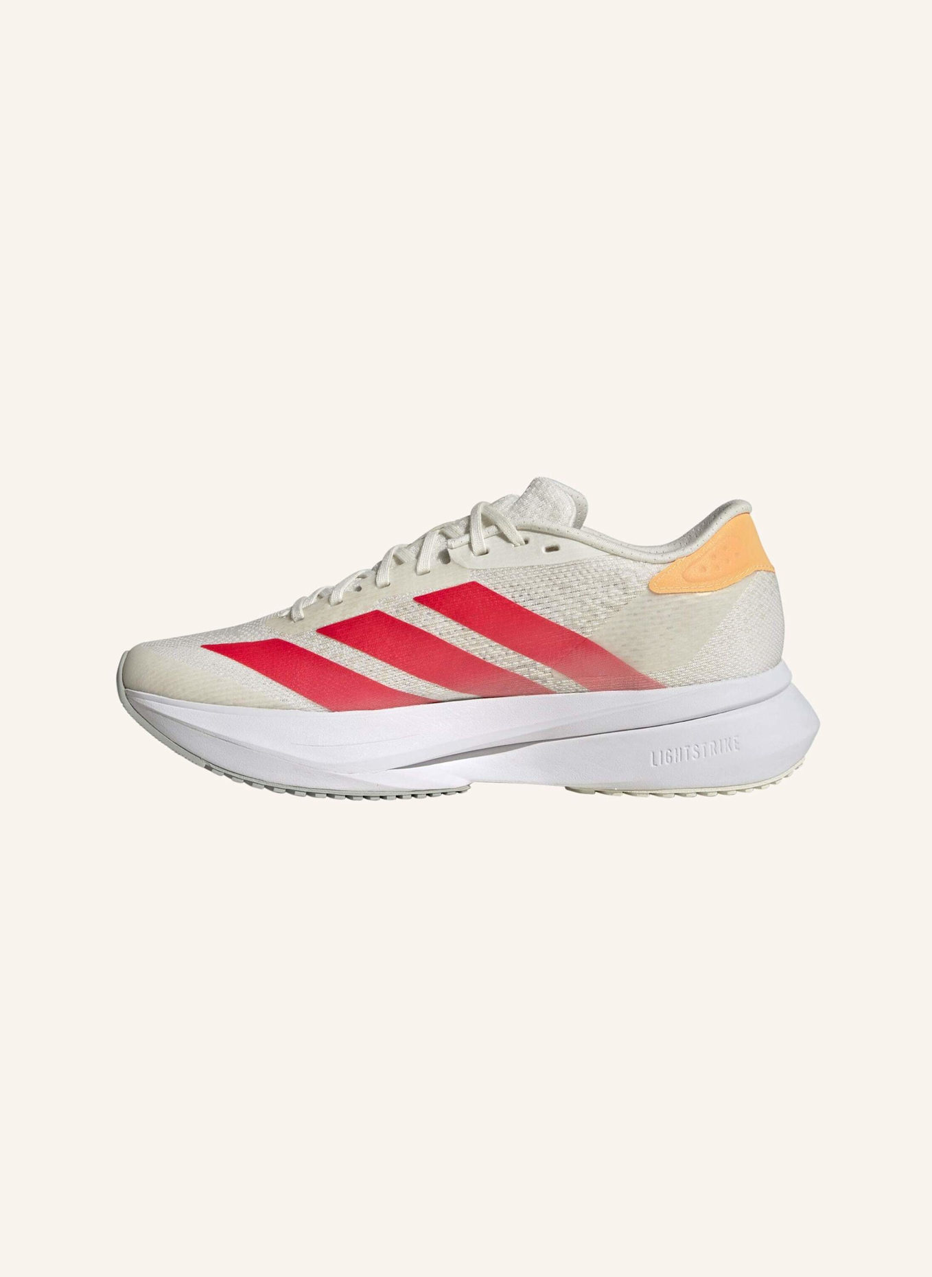 adidas ADIZERO SL2 SCHUH: WEISS/ ROT/ ORANGE
