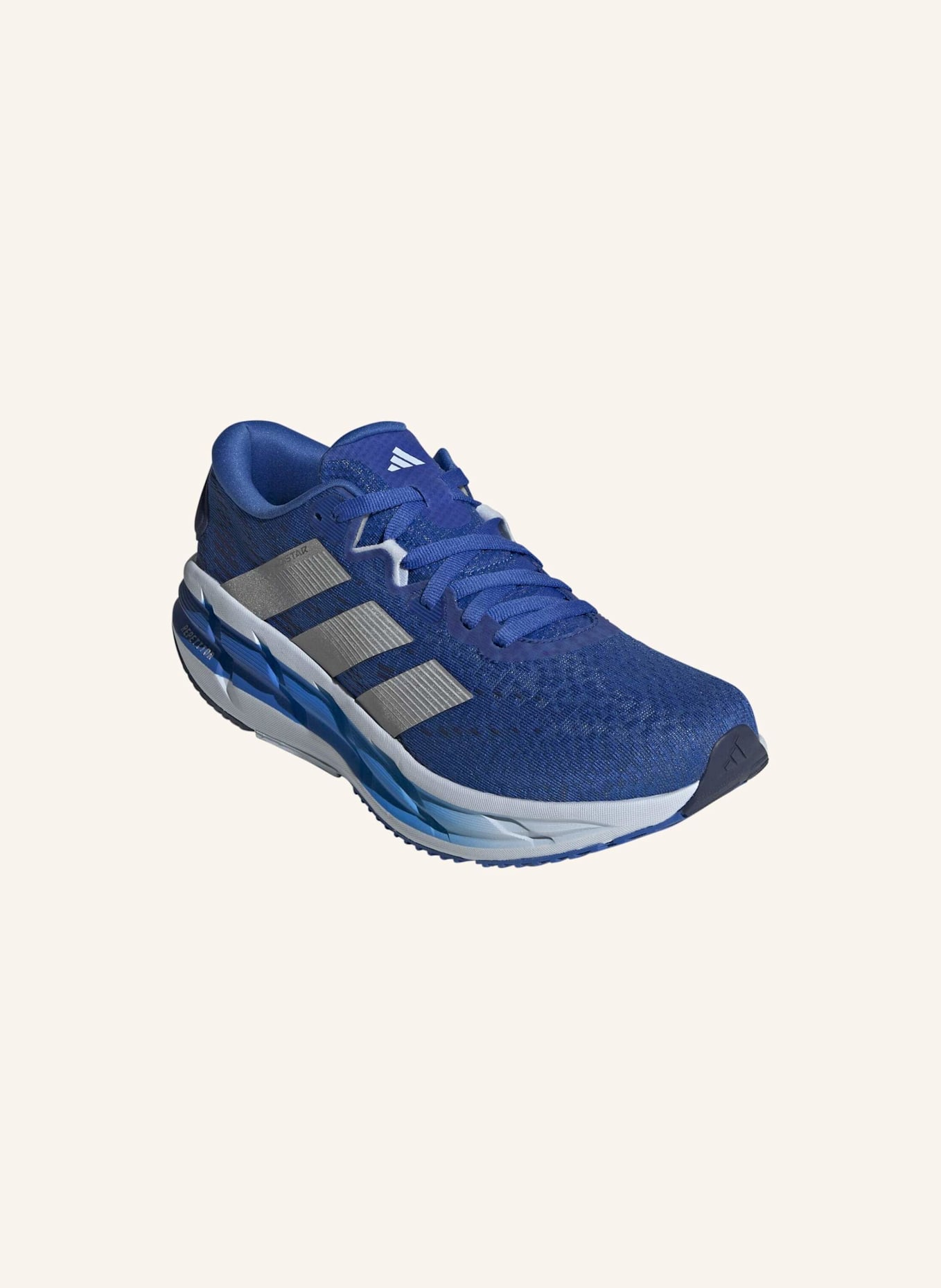 adidas Laufschuhe ADISTAR 4: BLAU/ SILBER