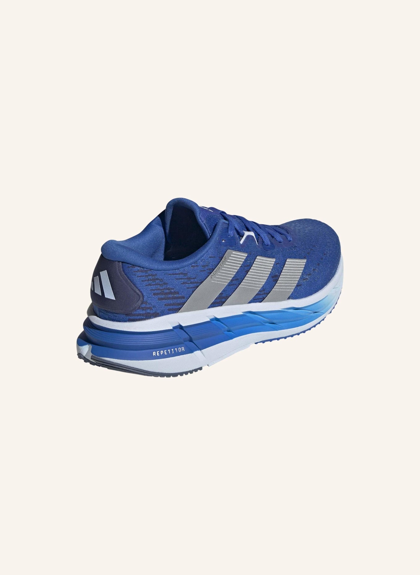 adidas Laufschuhe ADISTAR 4: BLAU/ SILBER