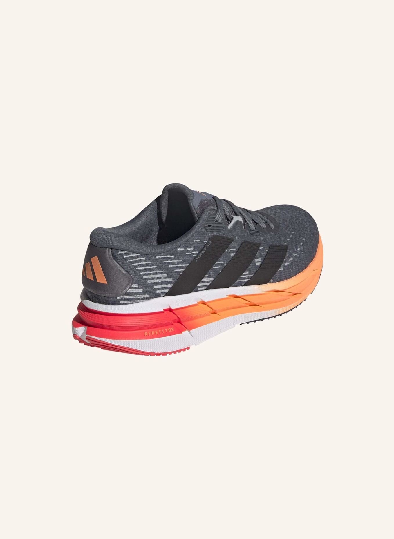 adidas Laufschuhe ADISTAR 4: SCHWARZ/ ORANGE