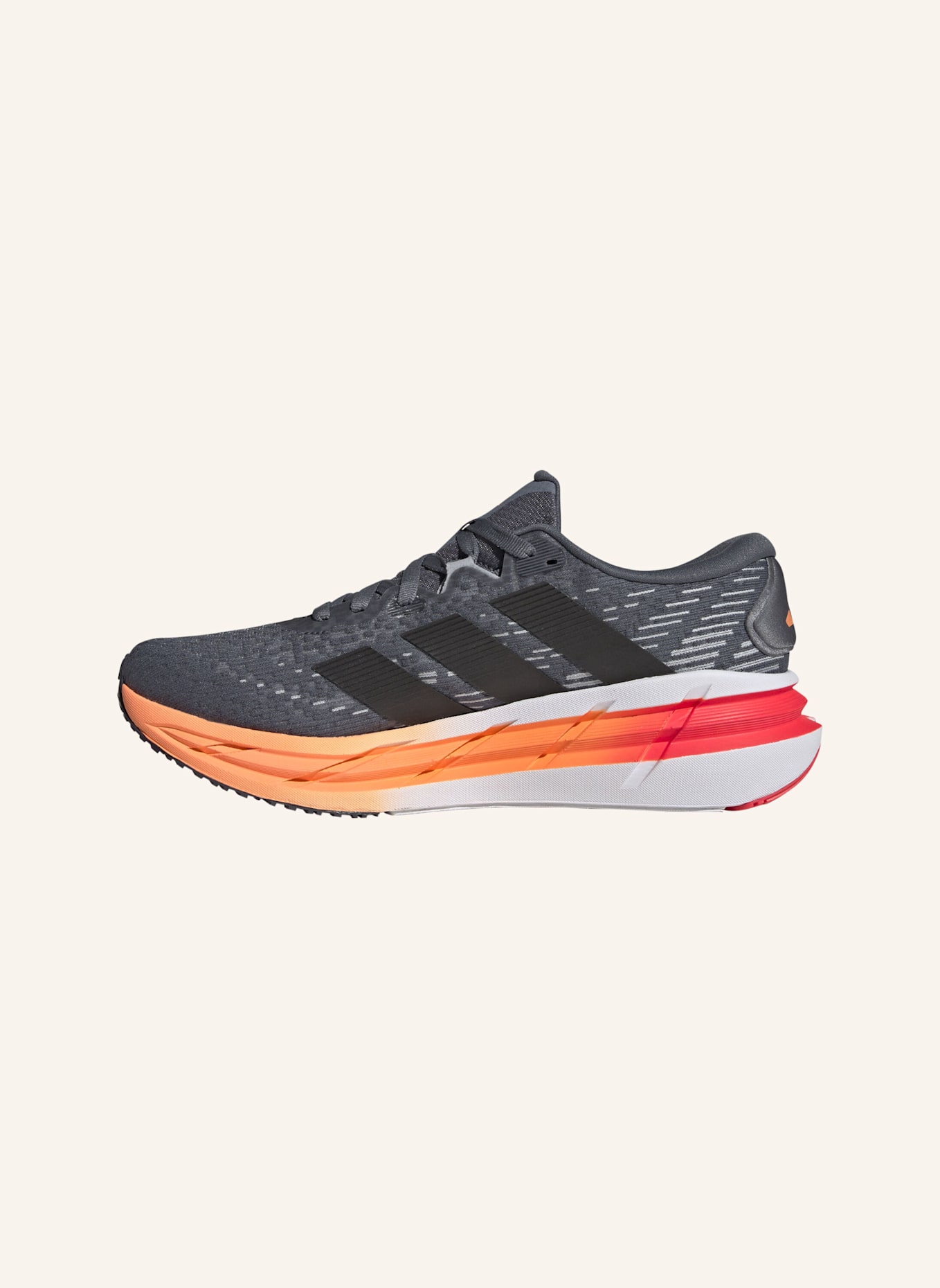 adidas Laufschuhe ADISTAR 4: SCHWARZ/ ORANGE