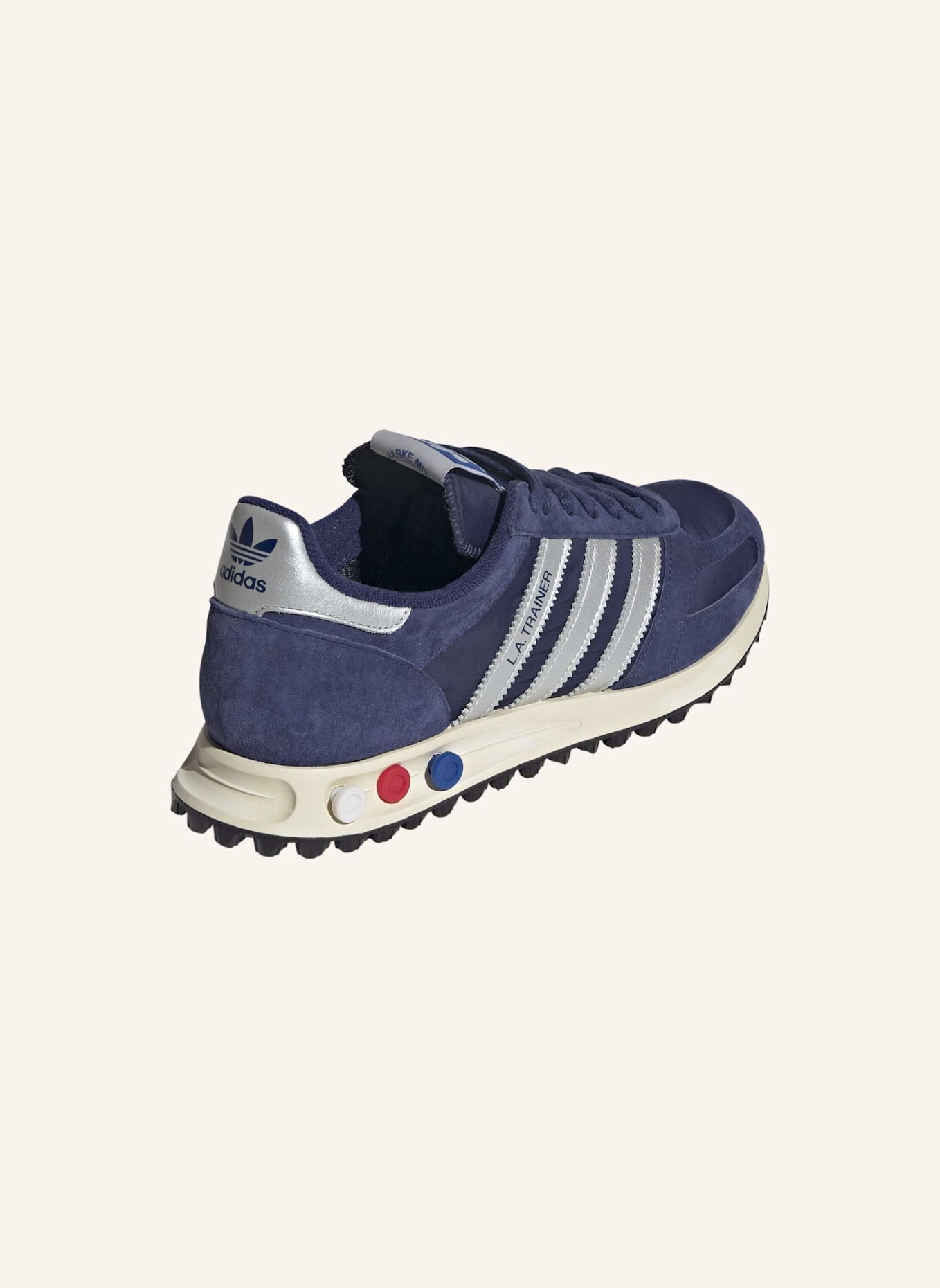 adidas Originals LA TRAINER OG SCHUHE: BLAU/ SILBER/ WEISS