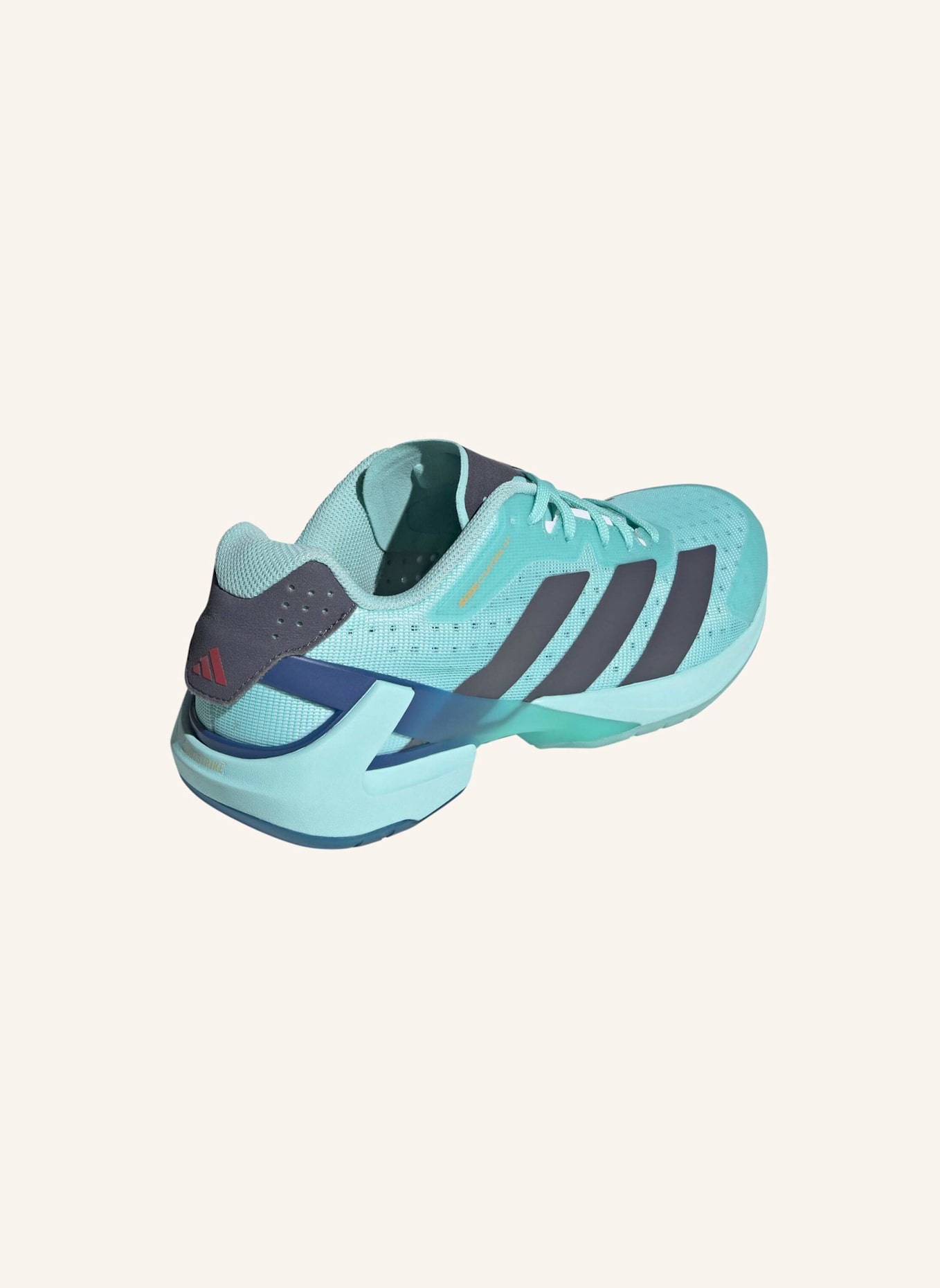 adidas Indoorschuhe ADIZERO COUNTERBLAST: GRÜN/ GRAU/ BLAU