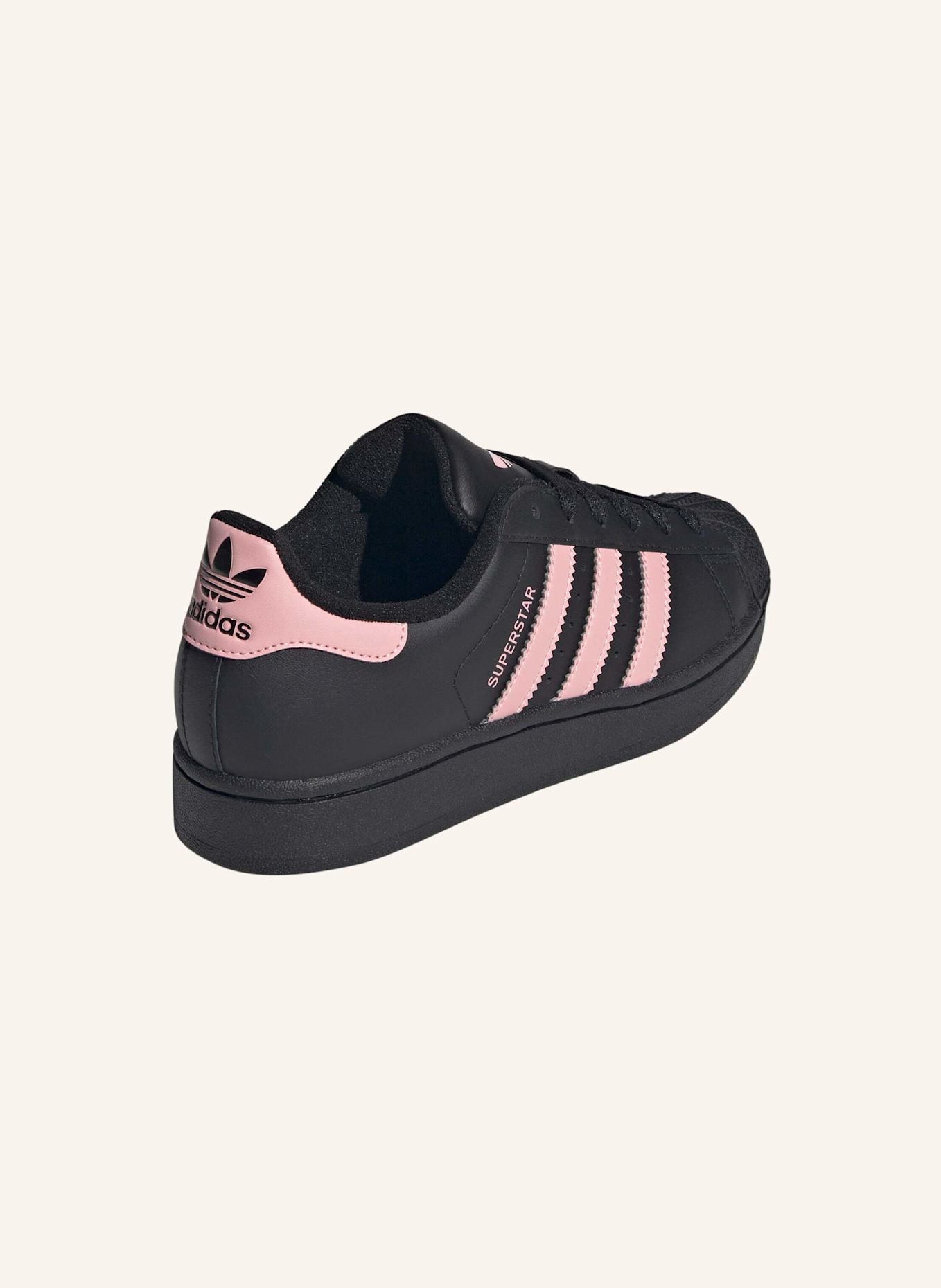 adidas Originals SUPERSTAR II SCHUH: SCHWARZ/ ROSA