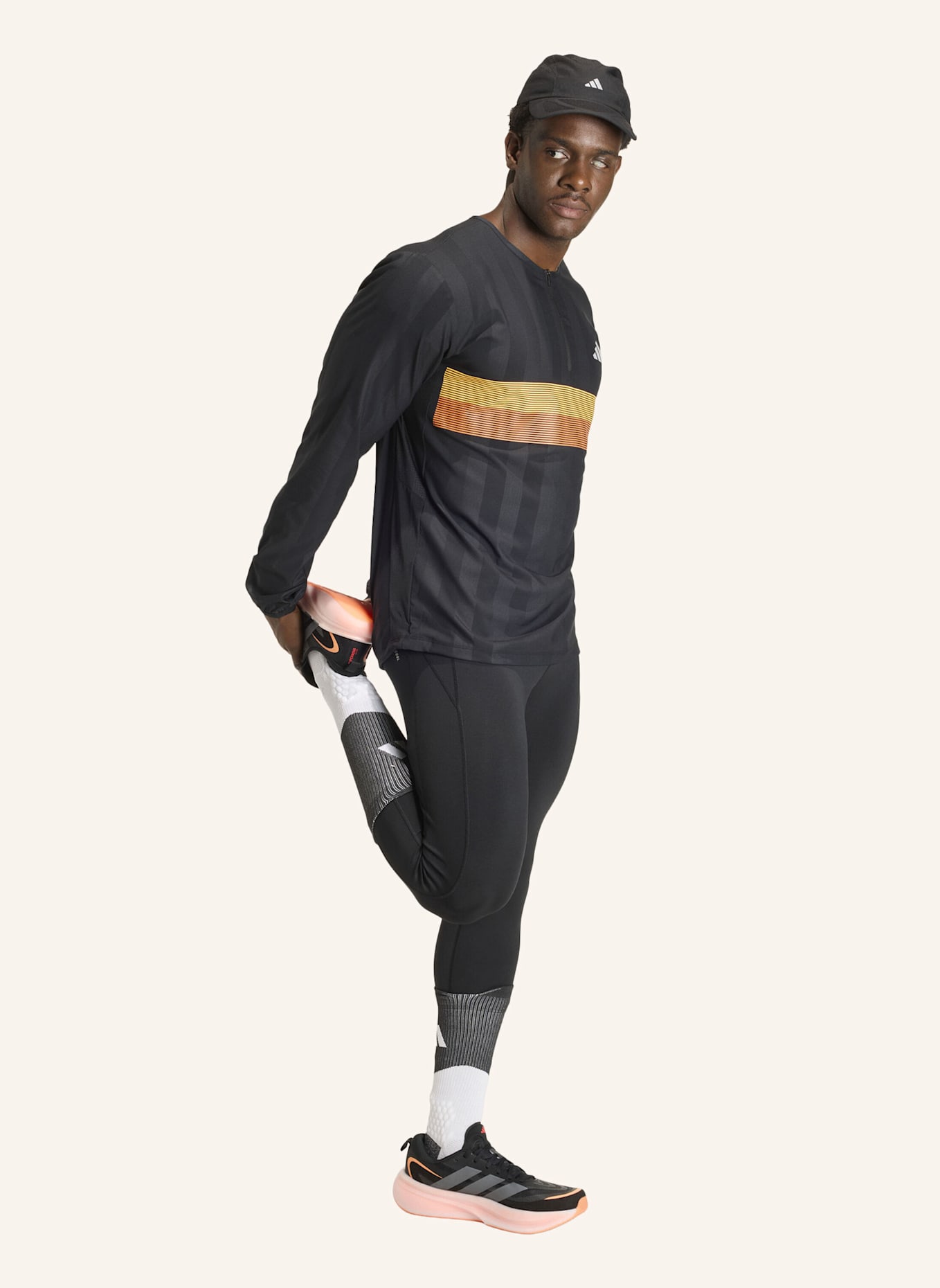 adidas ADI365 RUNNING ESSENTIALS LEGGINGS: SCHWARZ