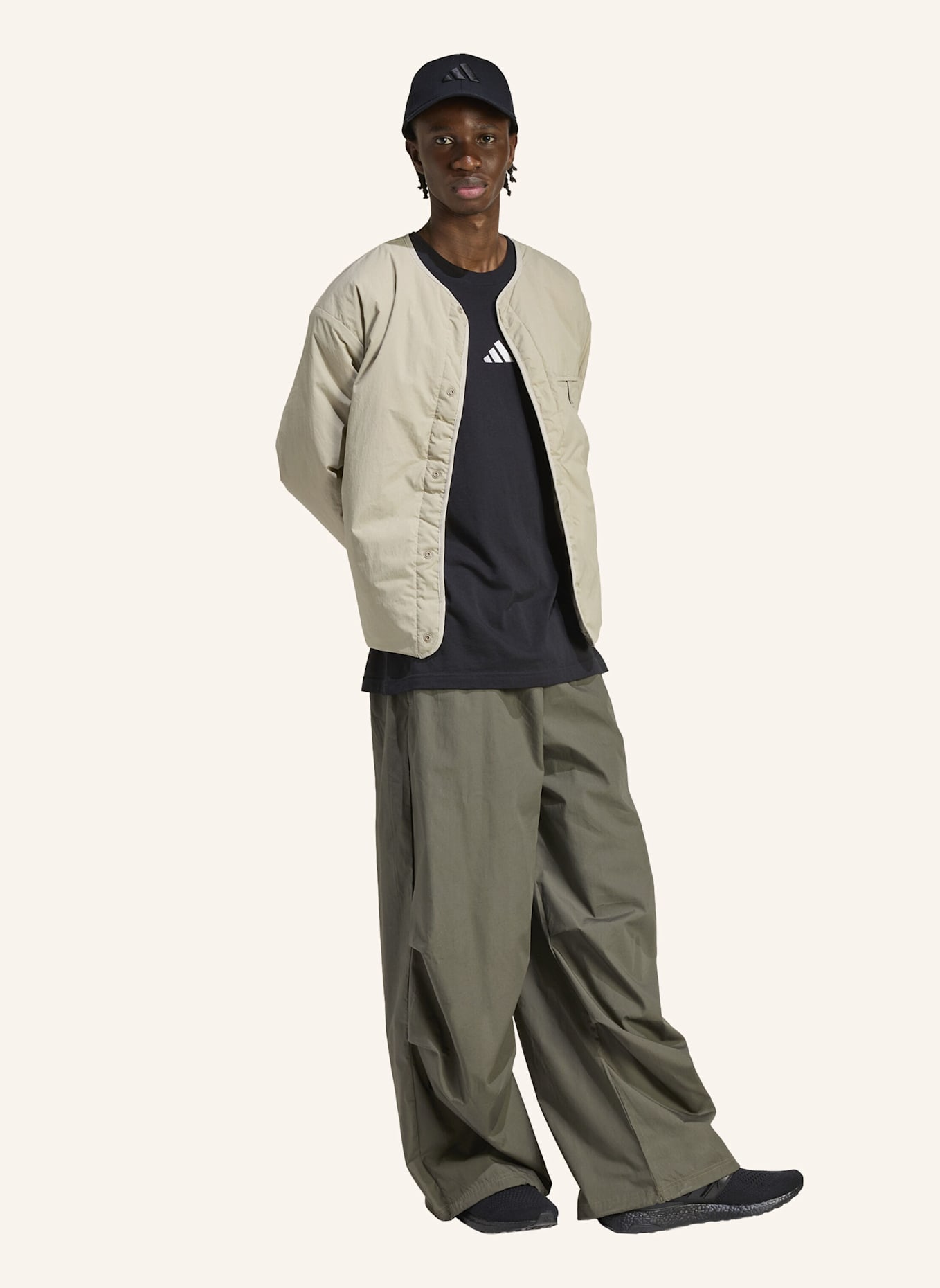 adidas ALL SZN LINER JACKE: BRAUN