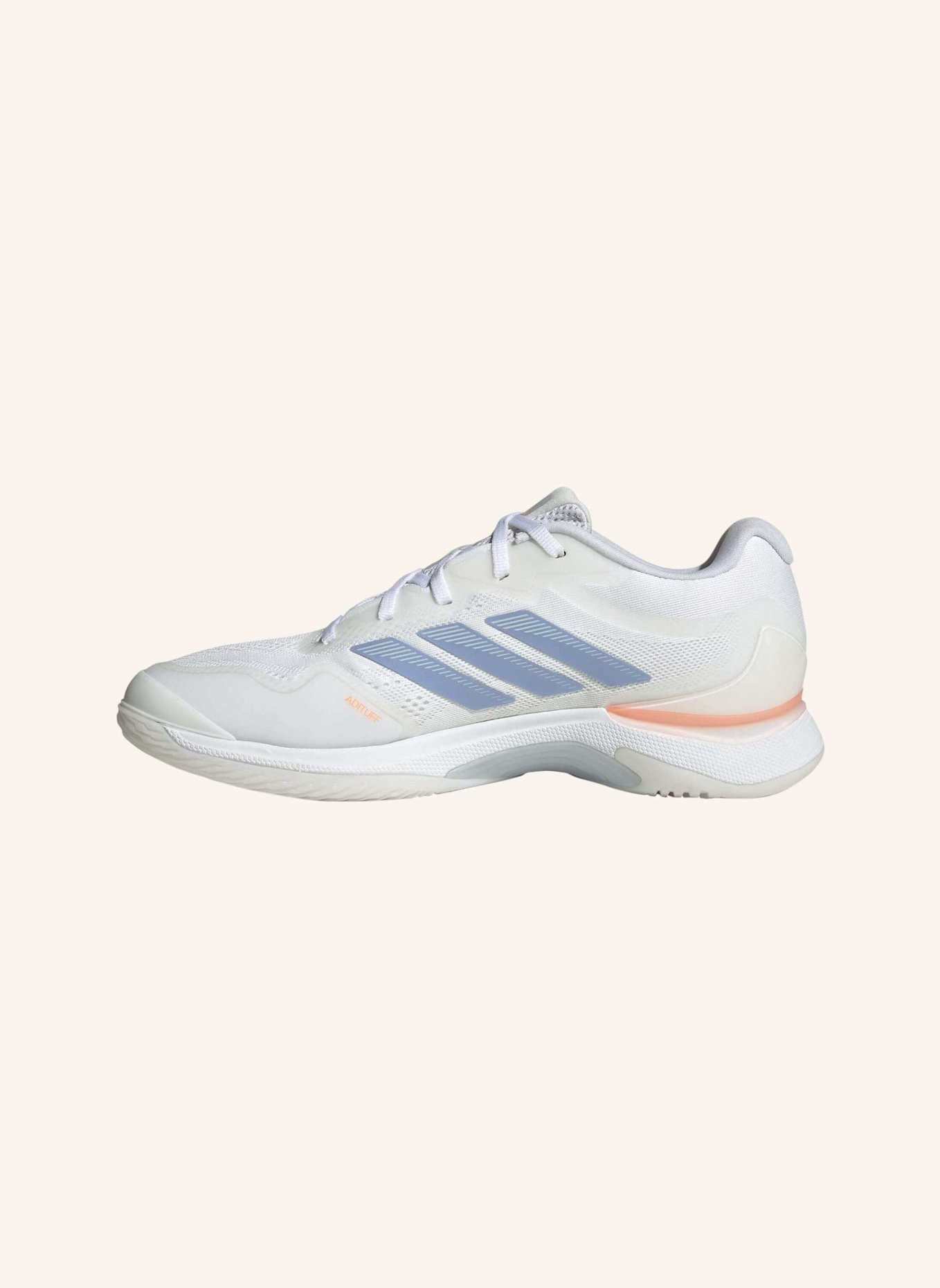 adidas AVACOURT 3 TENNISSCHUH: SCHWARZ/ BLAU/ ORANGE
