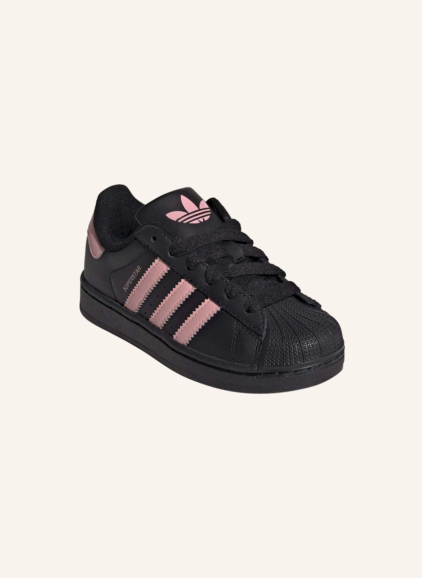 adidas Originals ADIDAS SUPERSTAR II SCHUH: SCHWARZ/ ROSA