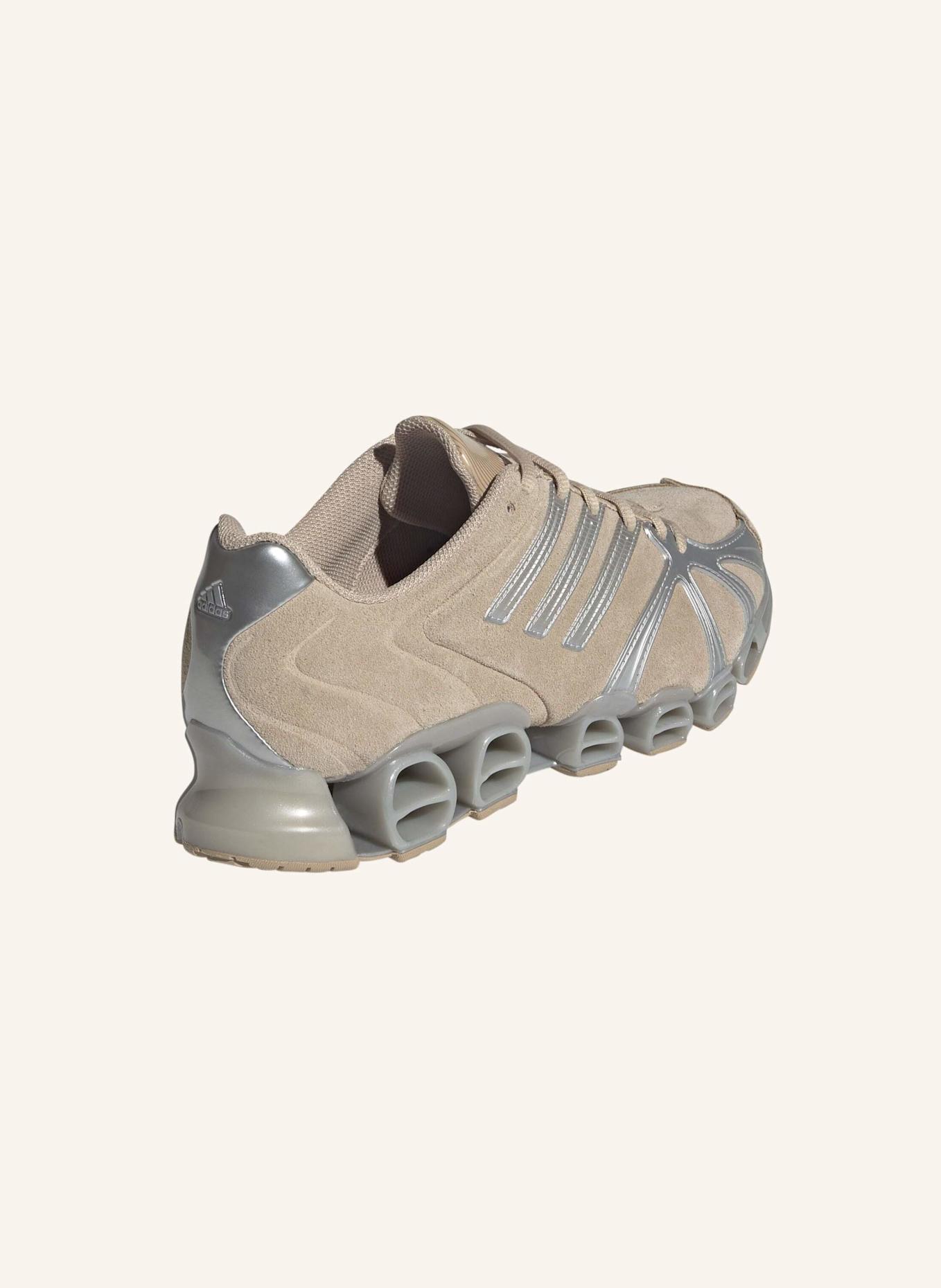 adidas Originals MEGA GHOSTRIDE SCHUHE: BEIGE/ SILBER