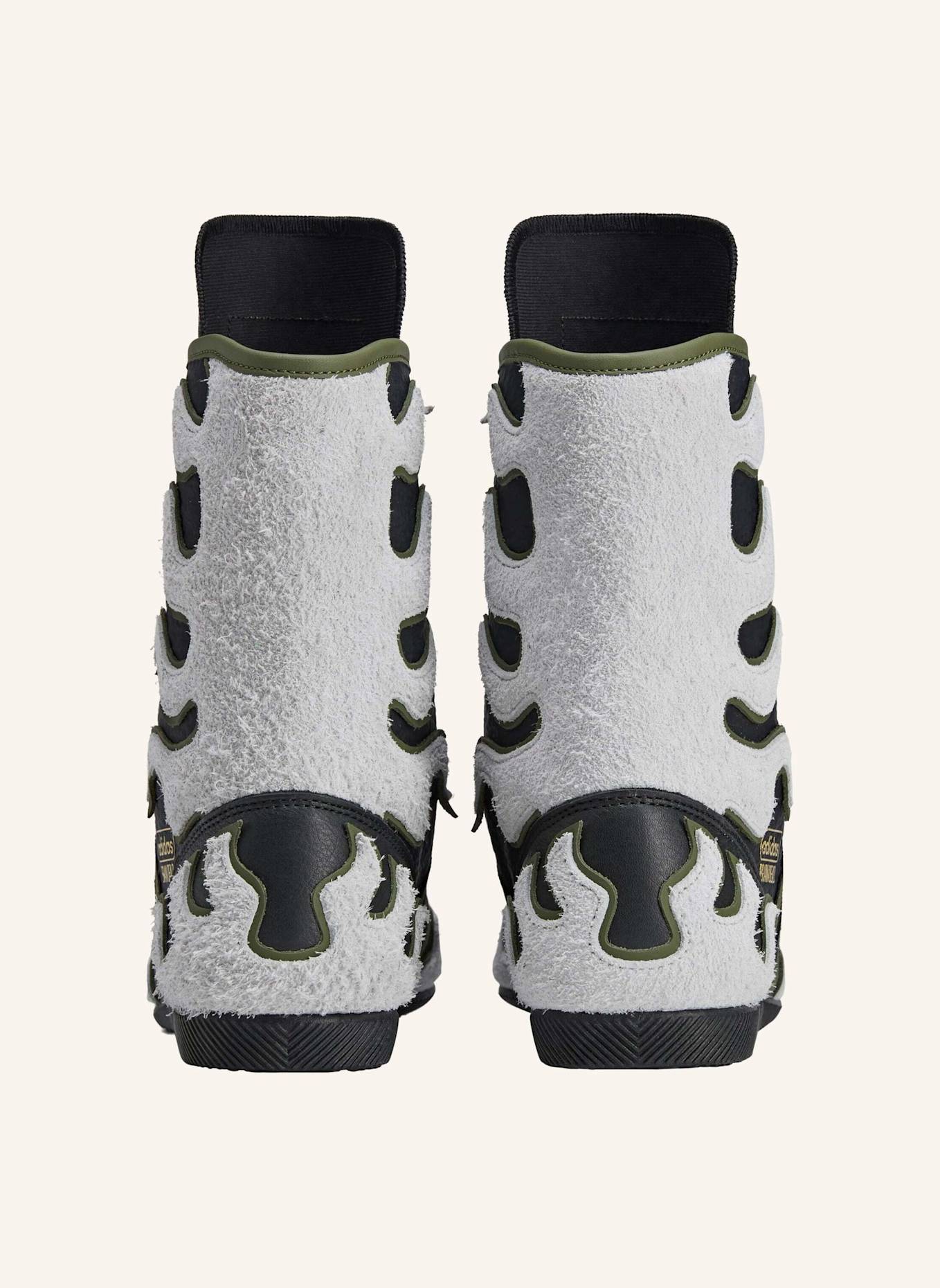 adidas Originals JAPAN HI BRAIN DEAD SCHUH: SCHWARZ/ WEISS/ GOLD