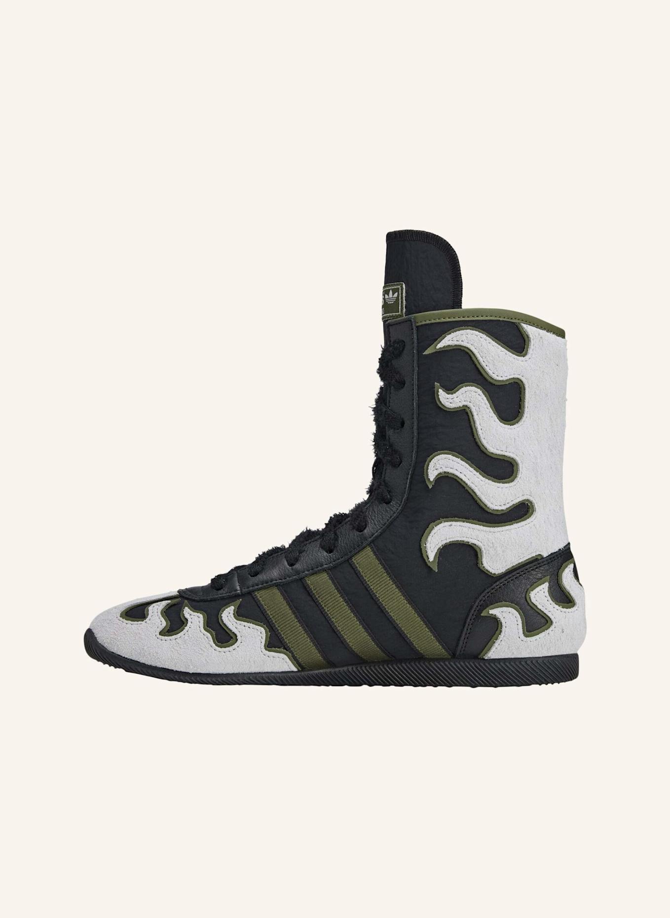adidas Originals JAPAN HI BRAIN DEAD SCHUH: SCHWARZ/ WEISS/ GOLD