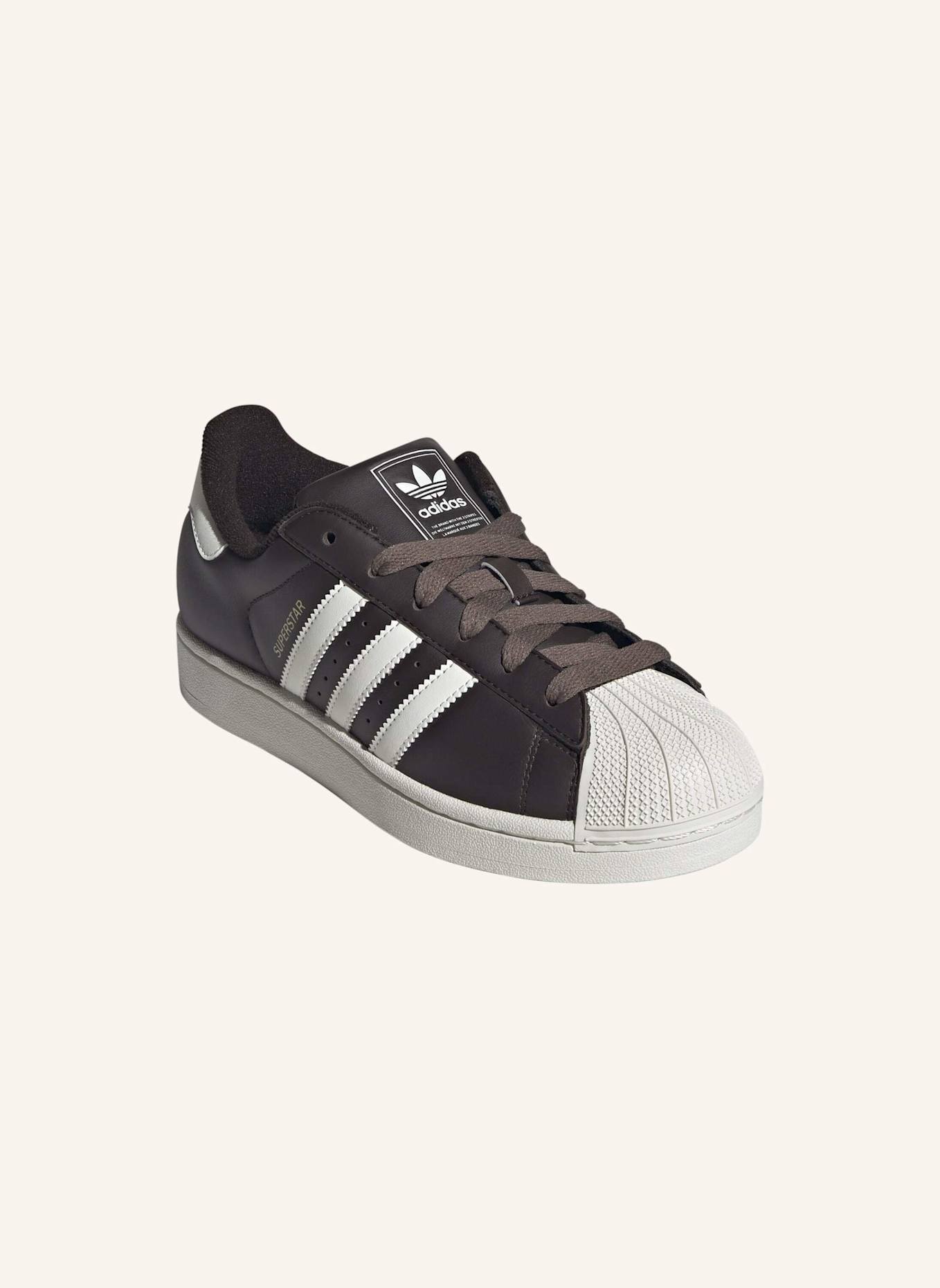 adidas Originals SUPERSTAR II SCHUH: BRAUN/ WEISS