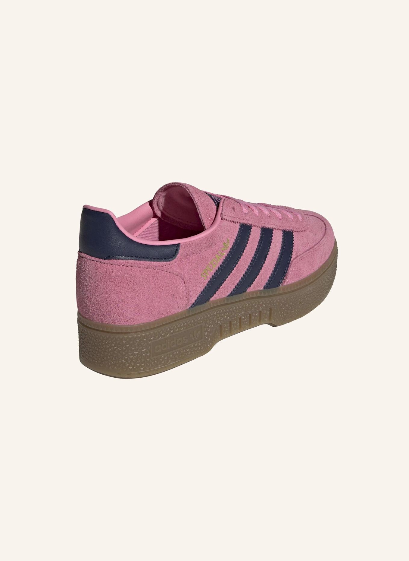 adidas Originals HANDBALL SPEZIAL BOLD SCHUH: ROSA/ BLAU/ BEIGE