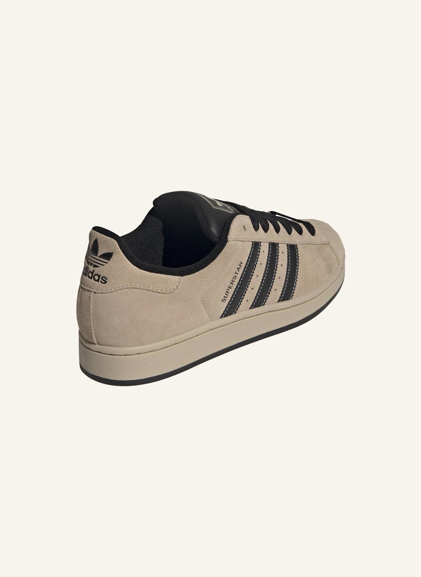 adidas Originals ADIDAS SUPERSTAR II SCHUH: BEIGE/ SCHWARZ