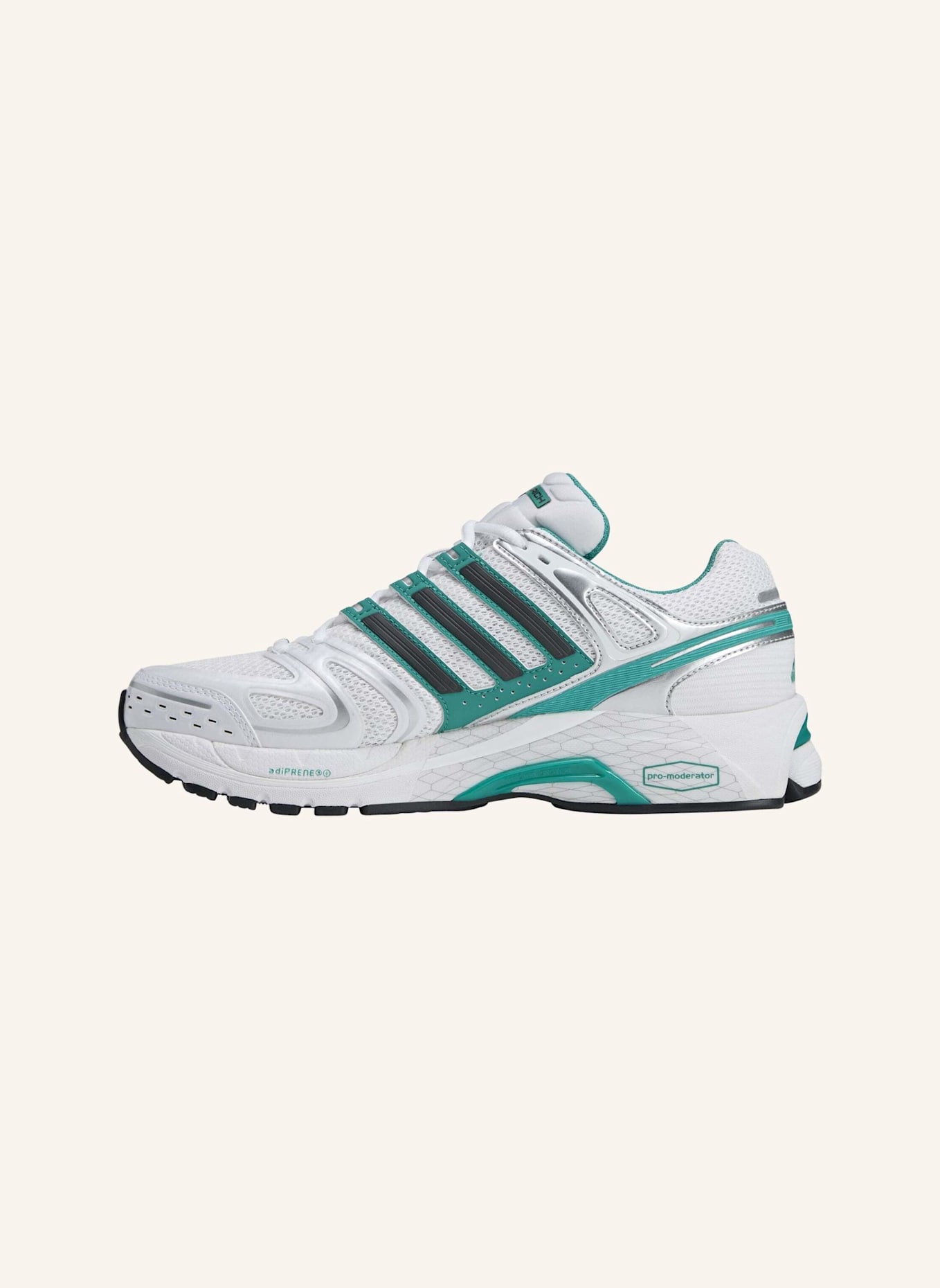 adidas Originals ADISTAR CONTROL 5 SPORTY & RICH: WEISS/ GRAU/ TÜRKIS