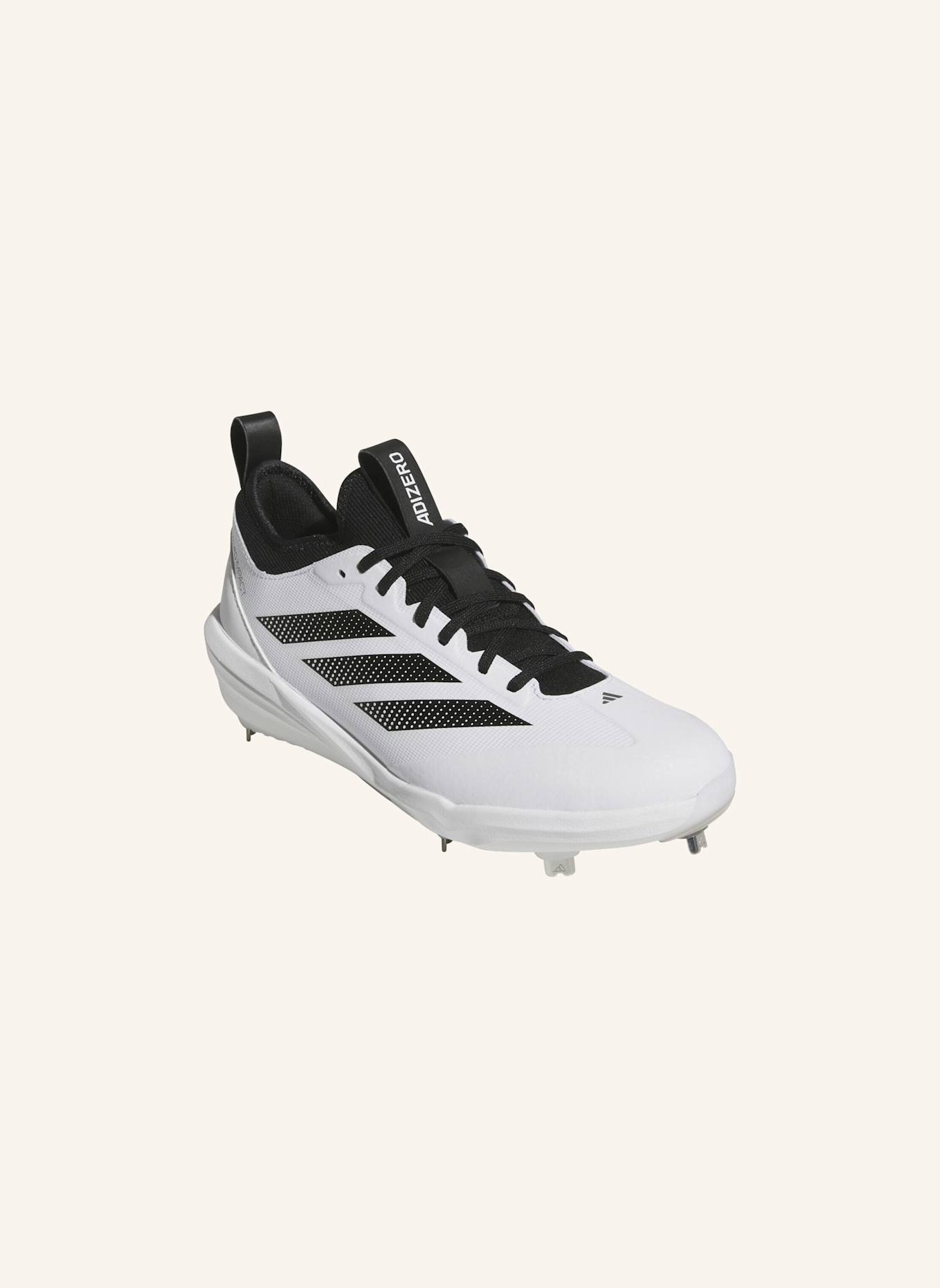 adidas ADIZERO IMPACT 2.0 BASEBALLSCHUH: WEISS