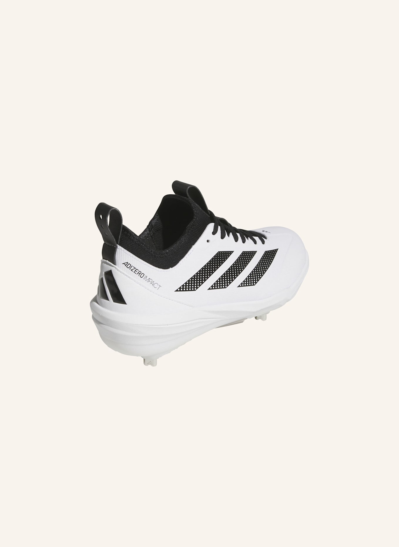 adidas ADIZERO IMPACT 2.0 BASEBALLSCHUH: WEISS
