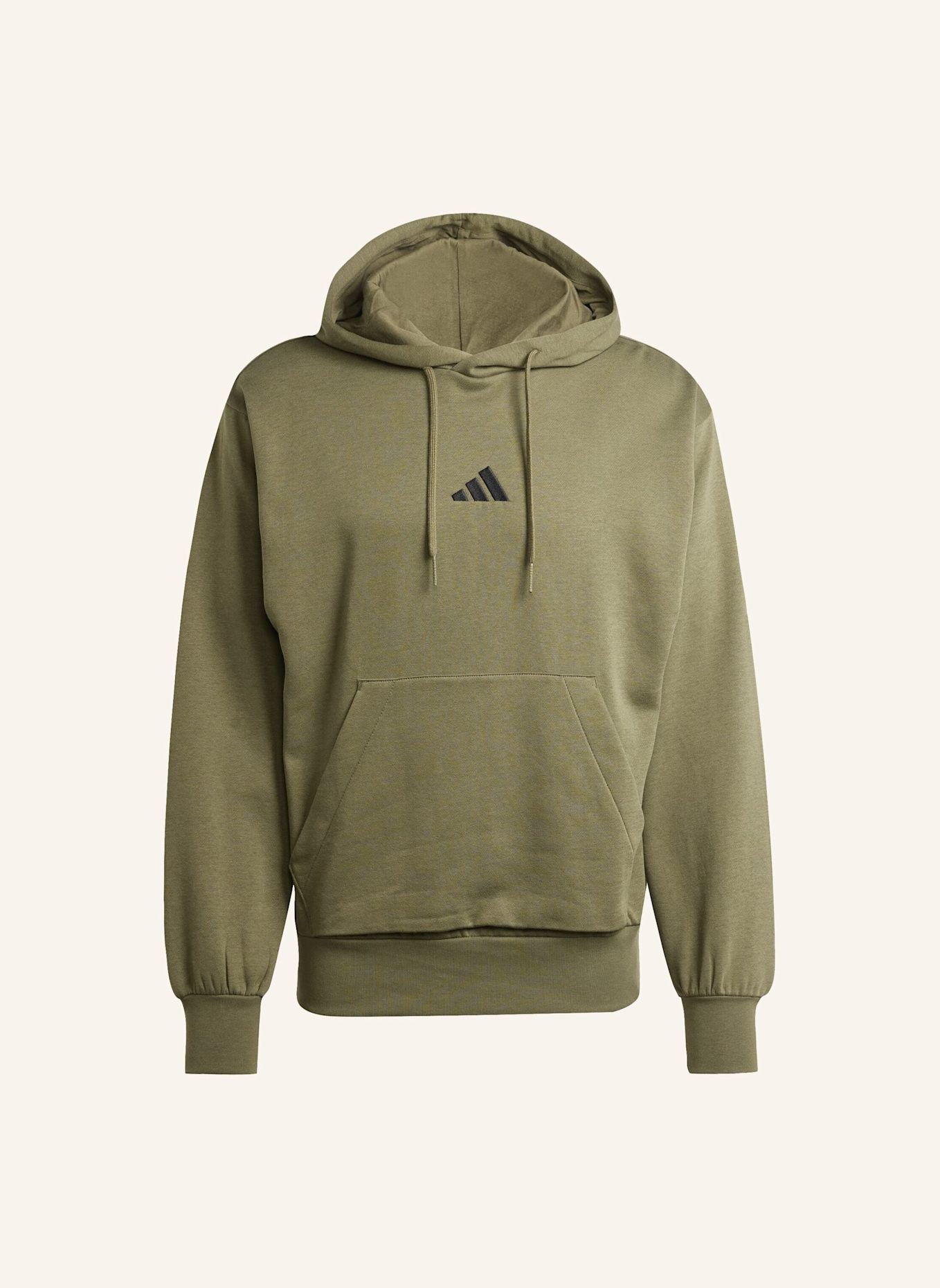 adidas ESSENTIALS FEELCOZY HOODIE: SCHWARZ