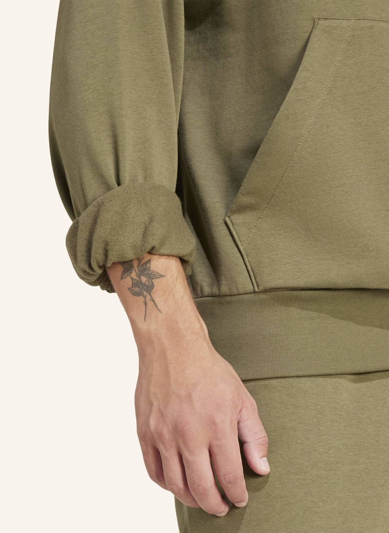 adidas ESSENTIALS FEELCOZY HOODIE: SCHWARZ