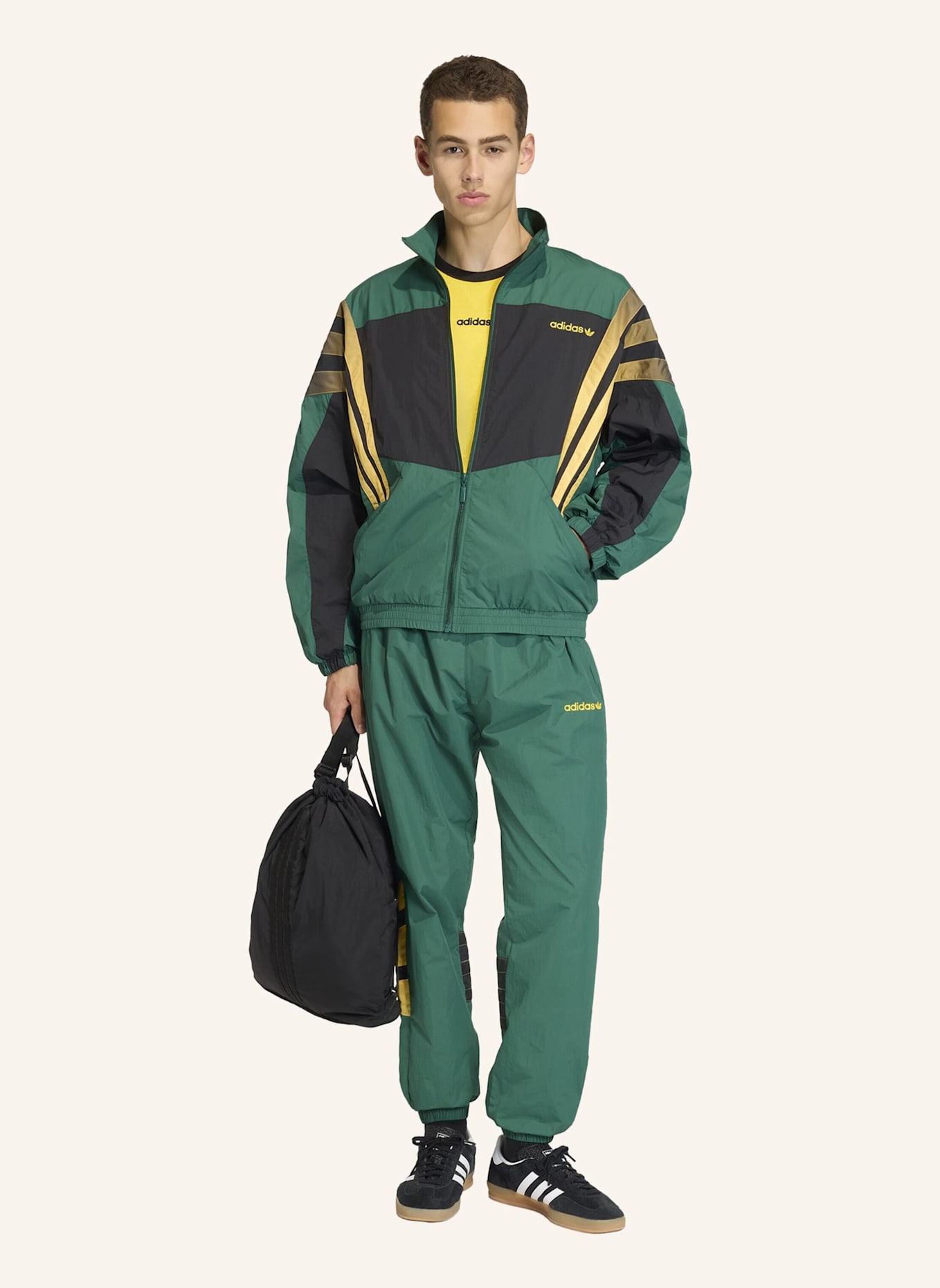 adidas Originals SANTIAGO TRACK TOP: GRÜN