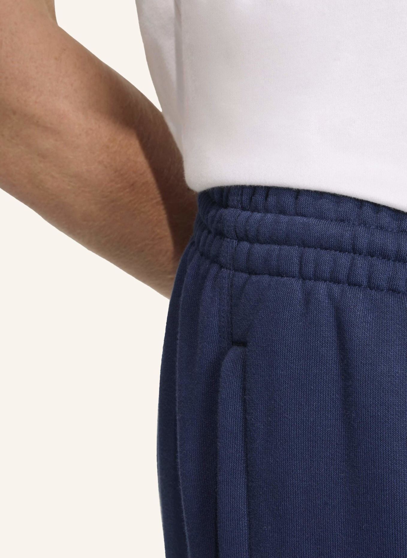 adidas Originals TREFOIL ESSENTIALS OPEN HEM HOSE: BLAU