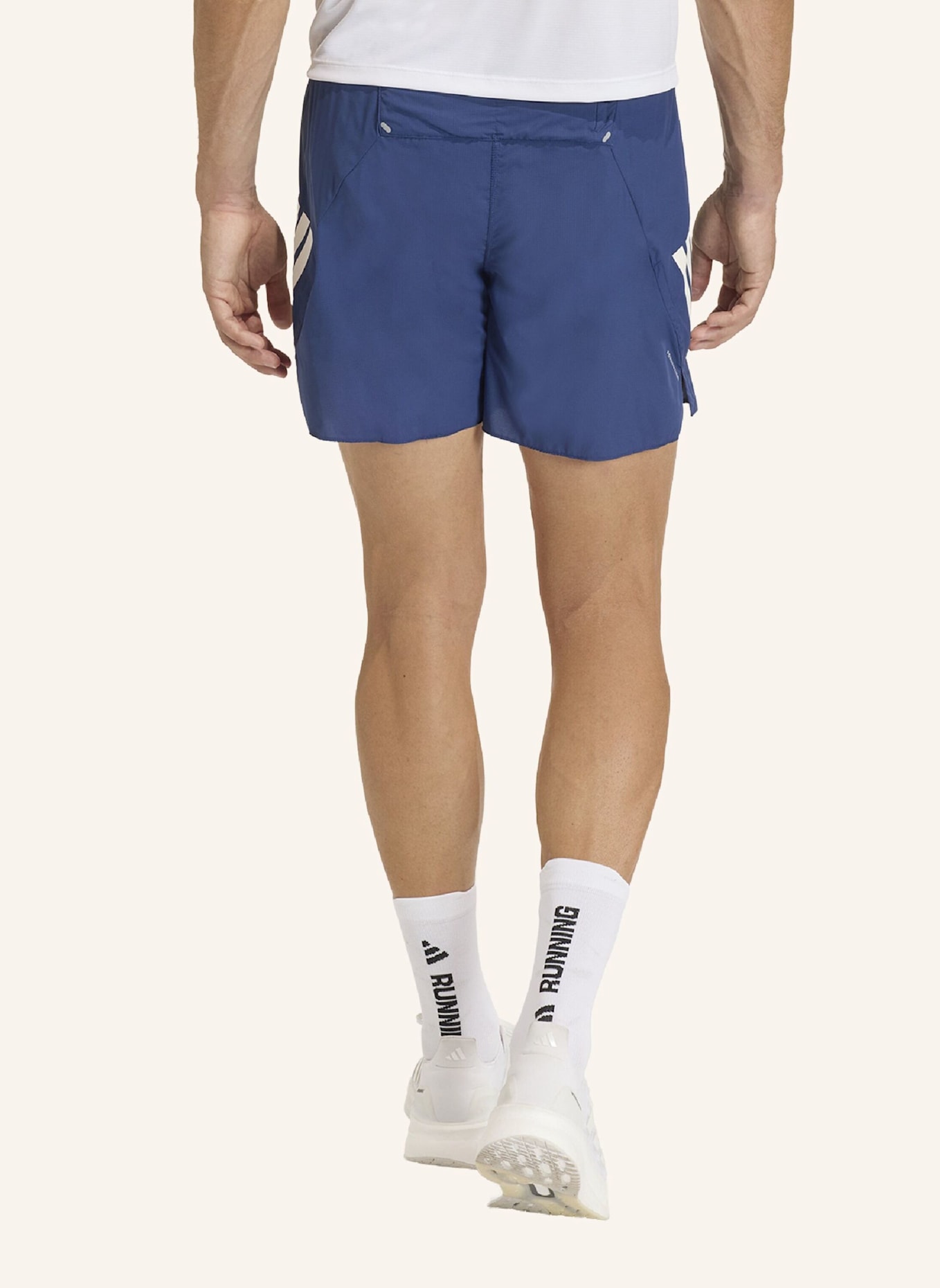 adidas 2-in-1-Laufshorts ADI365: BLAU