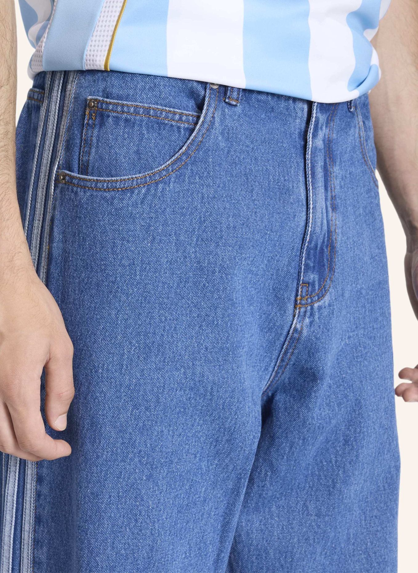 adidas Originals FIREBIRD ADICOLOR JEANS: BLAU