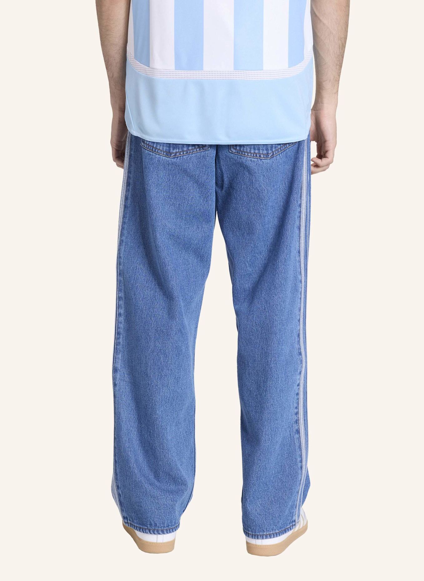 adidas Originals FIREBIRD ADICOLOR JEANS: BLAU