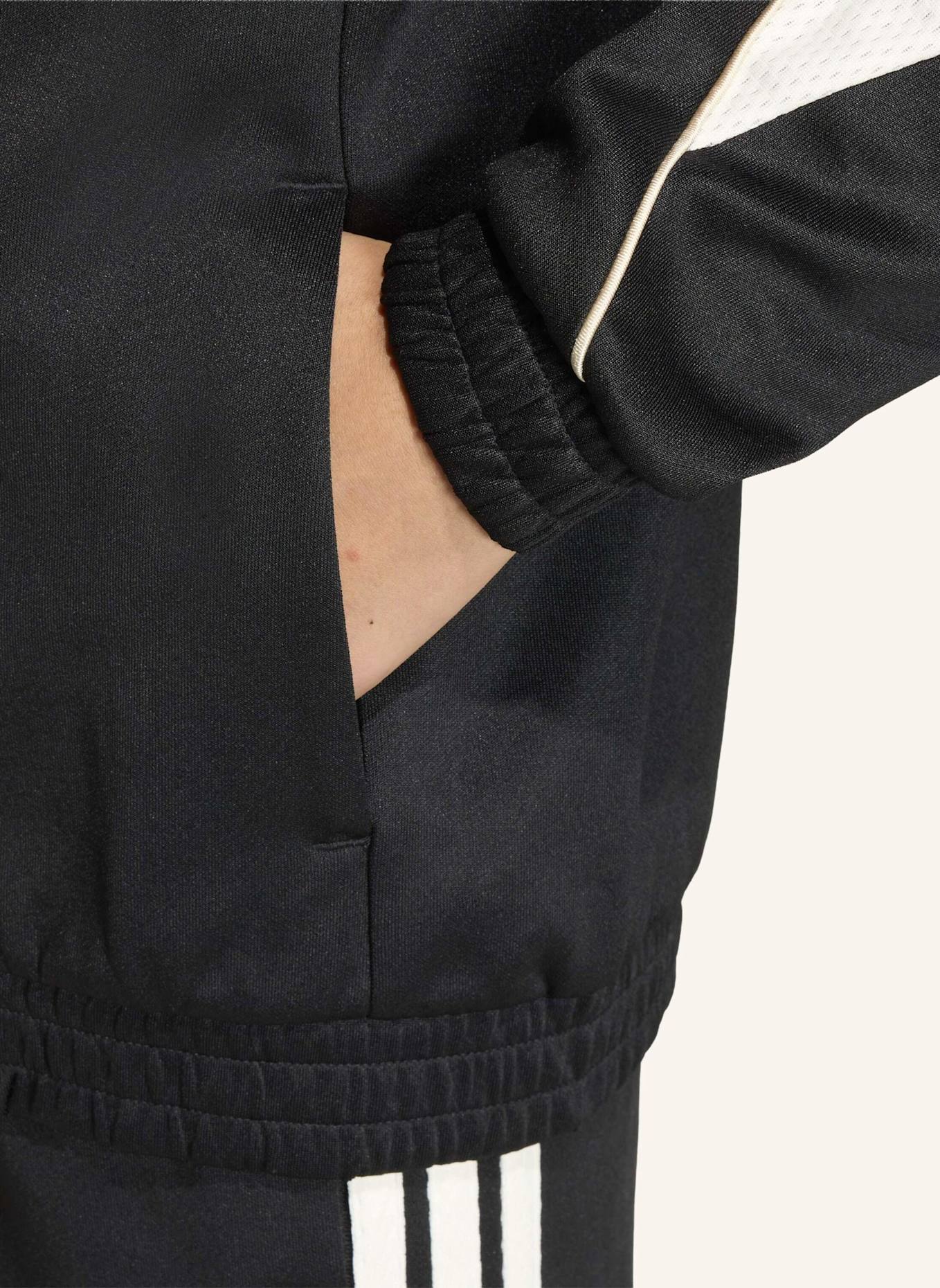 adidas STADIUM TRAININGSJACKE: SCHWARZ/ WEISS