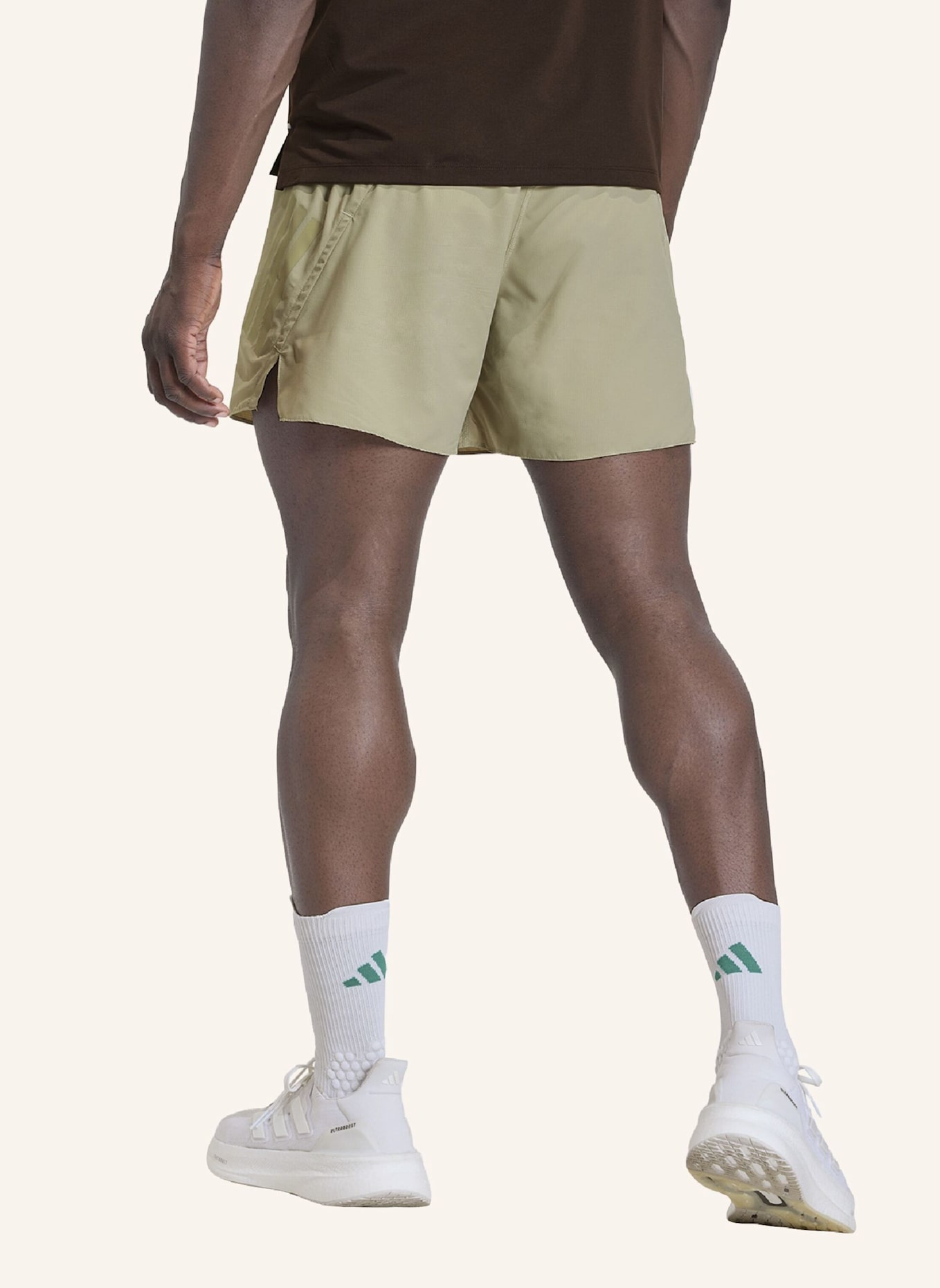 adidas 2-in-1-Laufshorts ADI365: BRAUN