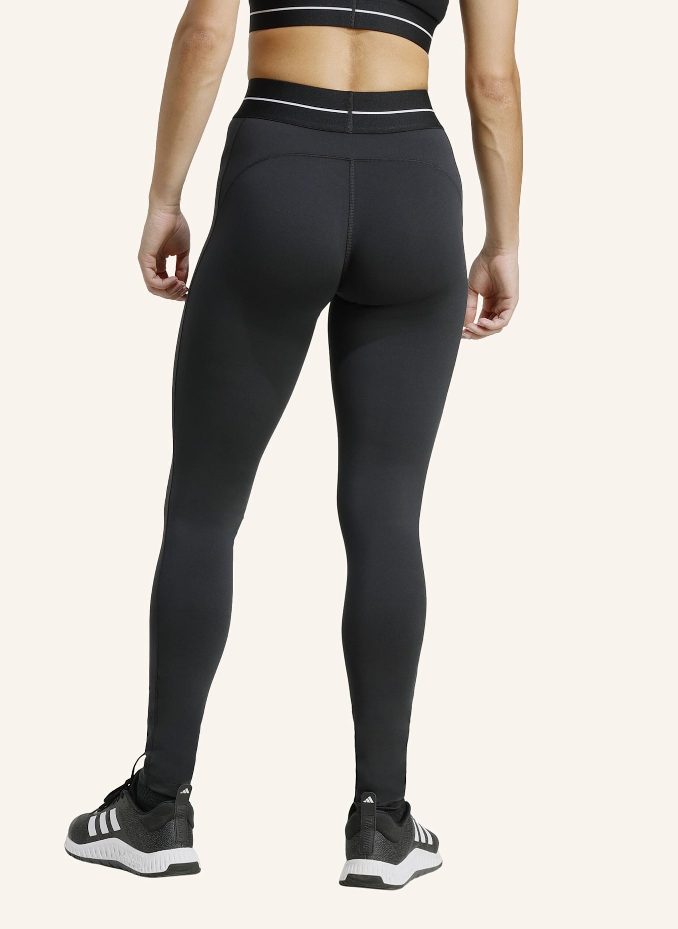 adidas HYPERGLAM FULL LENGTH LEGGINGS: SCHWARZ