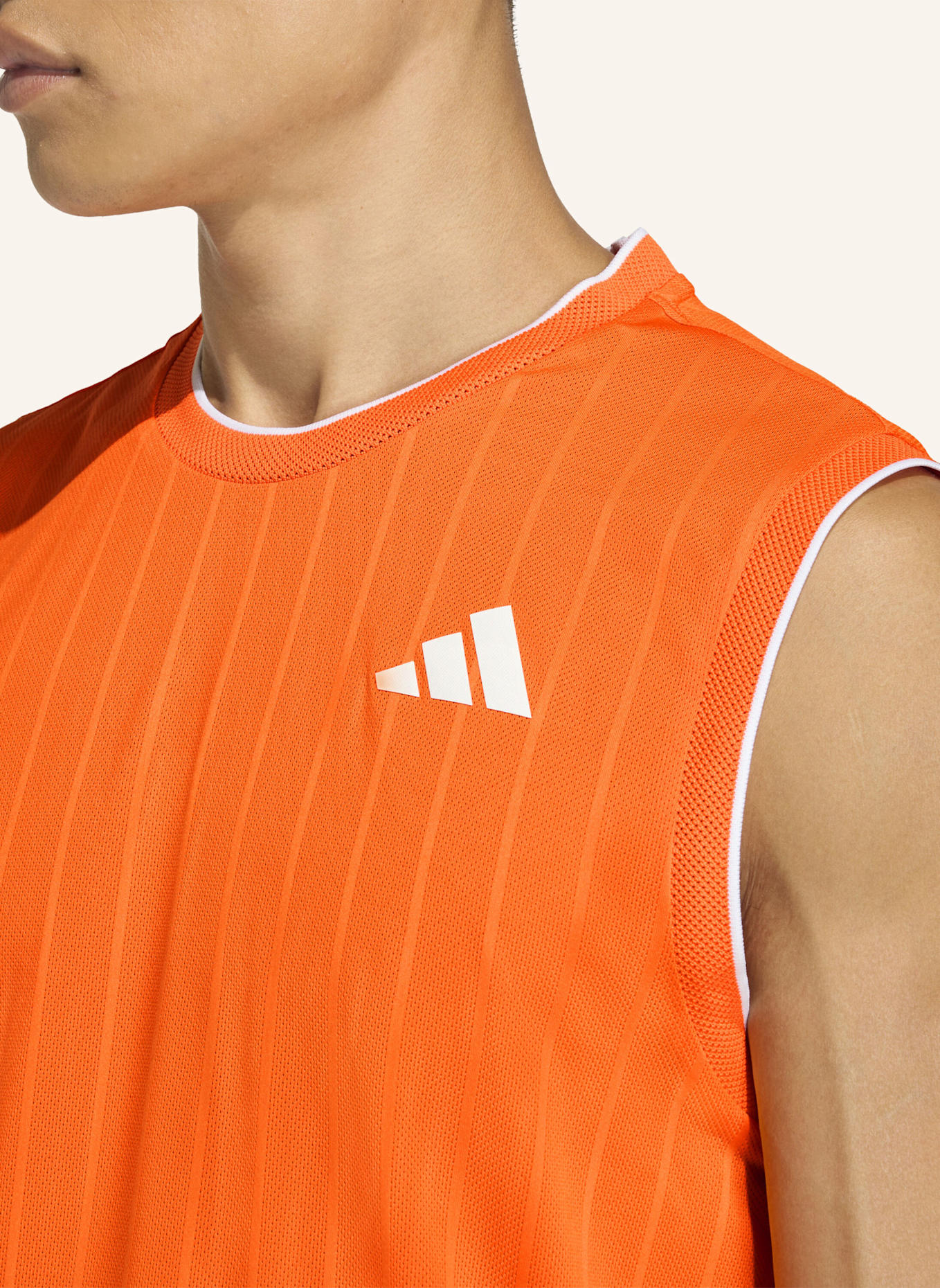 adidas TENNIS CLIMACOOL+ PRO TANKTOP: ORANGE