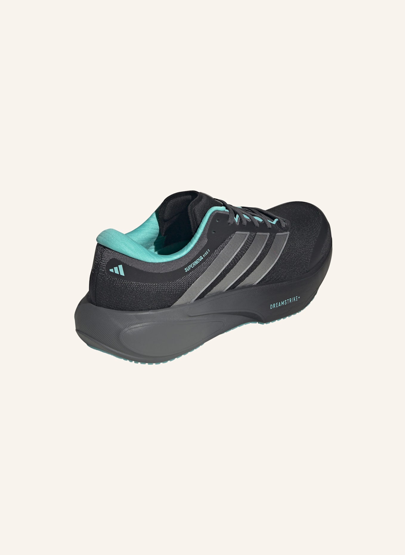 adidas SUPERNOVA RISE 3 MERCEDES AMG PETRONAS F1 TEAM SCHUH: SCHWARZ/ SILBER/ GRÜN