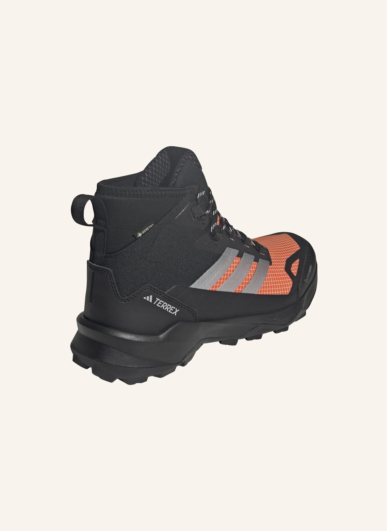 adidas TERREX Wanderschuhe SKYCHASER AX5 MID GTX CLIMAWARM+: SCHWARZ/ SILBER/ ORANGE