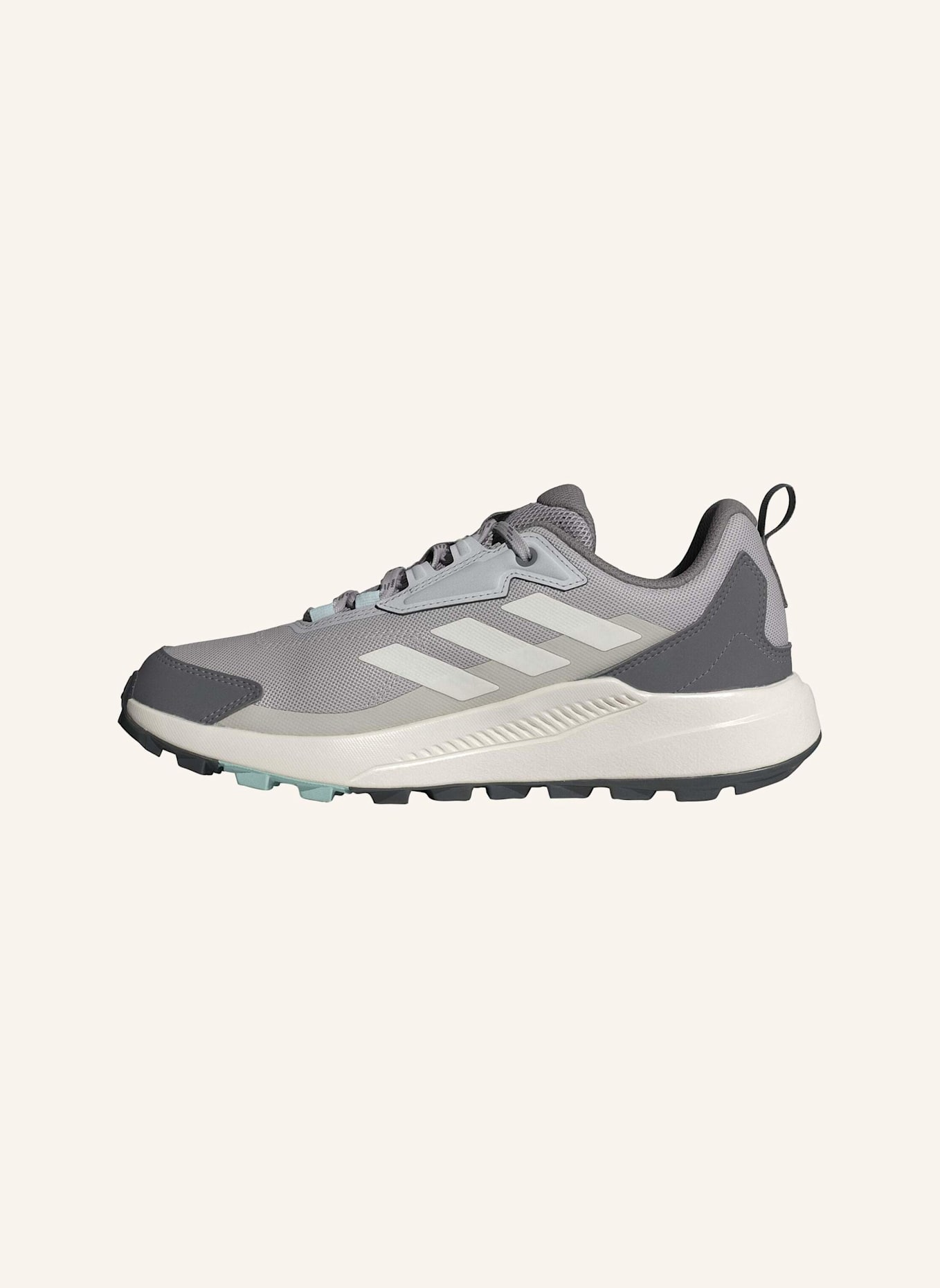 adidas TERREX TERREX ANYLANDER WANDERSCHUH: GRAU/ WEISS/ BEIGE