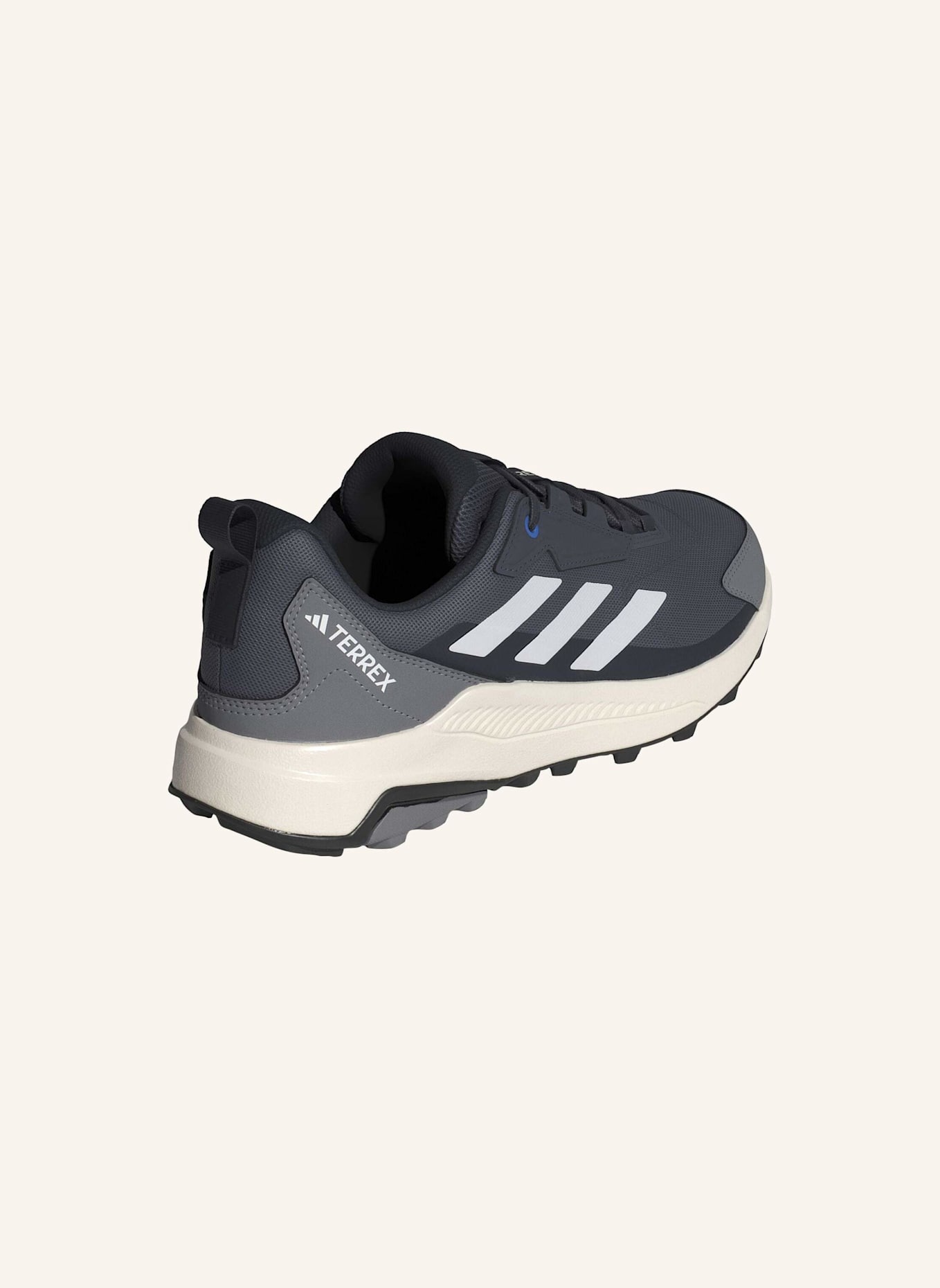 adidas TERREX TERREX ANYLANDER WANDERSCHUH: GRAU/ BLAU